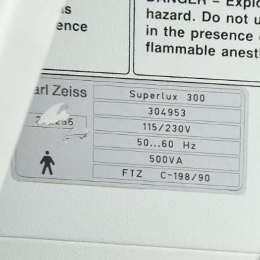 MICROSCOPE ZEISS NAG NC31 NEURO-CHIRURGIE AVEC DOUBLE BINOCULAIRE