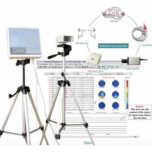 EEG ELECTROENCEPHALOGRAMME 24 CANAUX AVEC ORDINATEUR