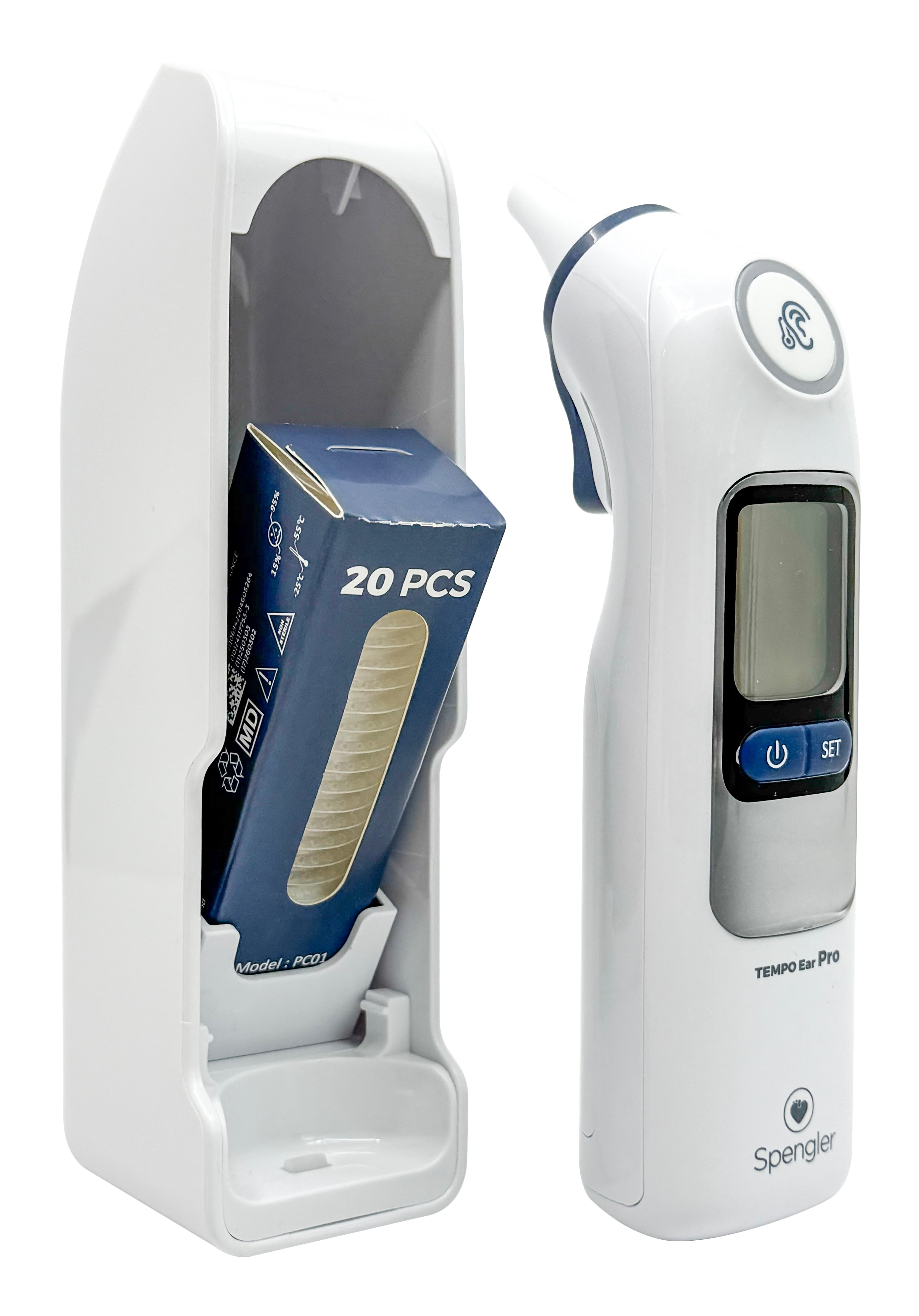 Thermomètre auriculaire empo Ear Pro Spengler - À piles