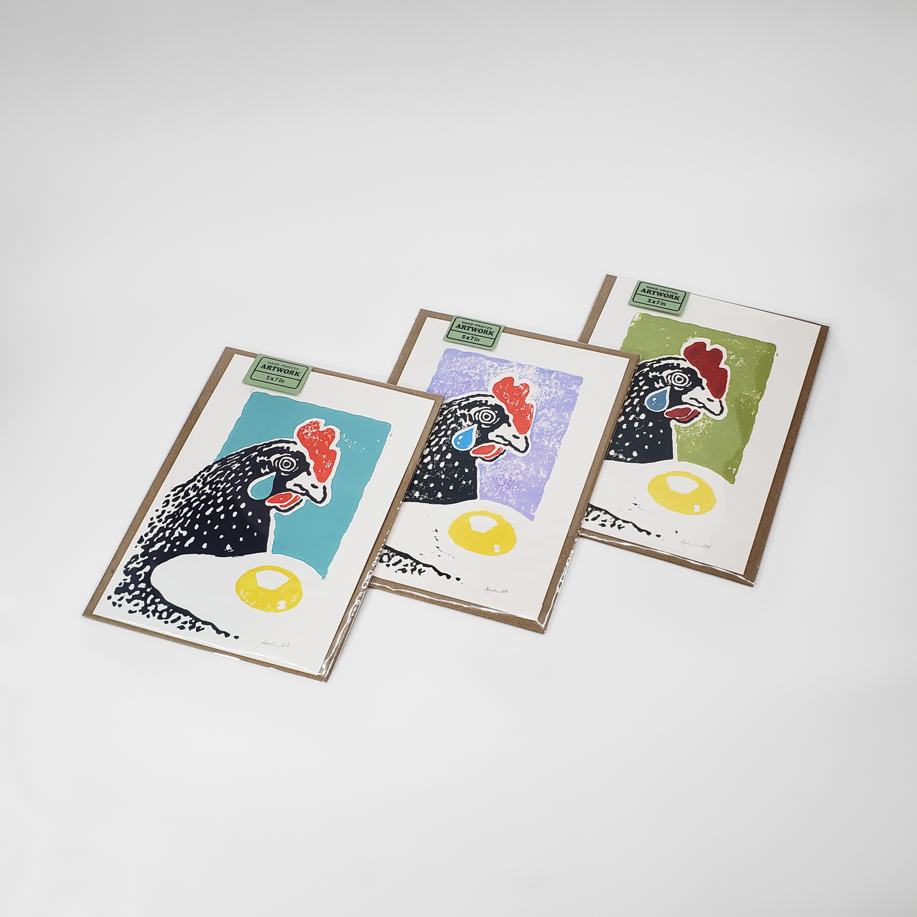 Chicken or the Egg Print