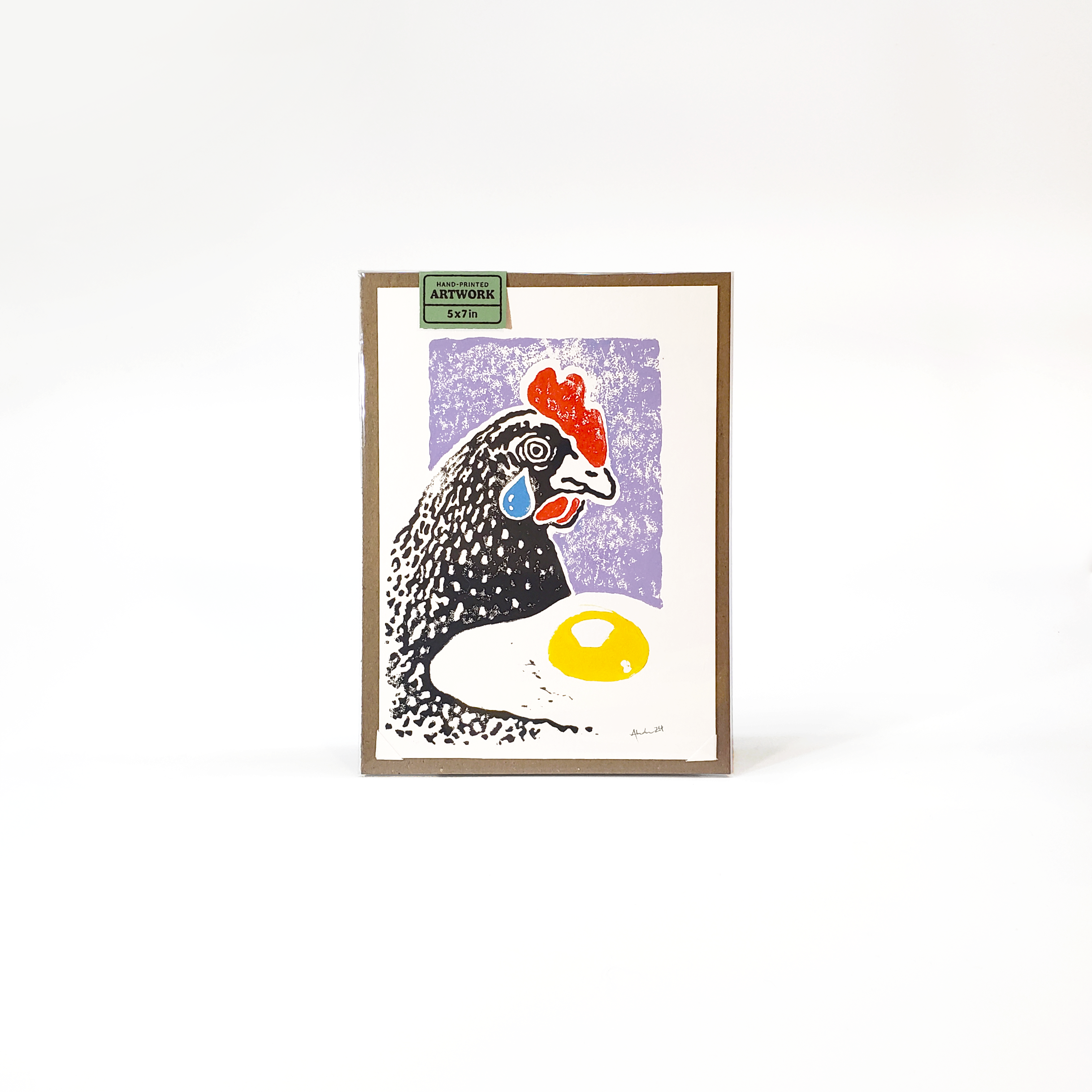 Chicken or the Egg Print