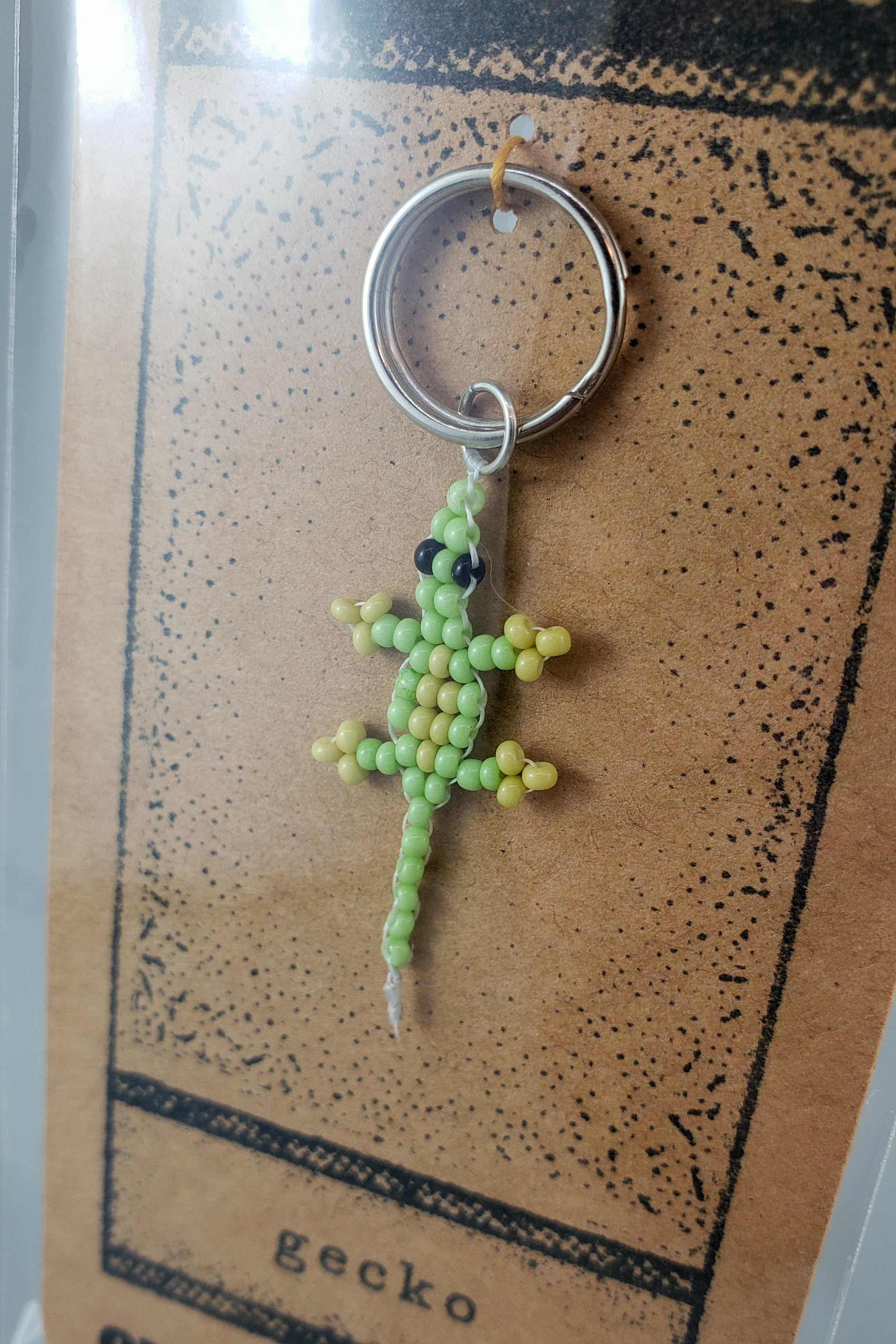 Gecko Keychain