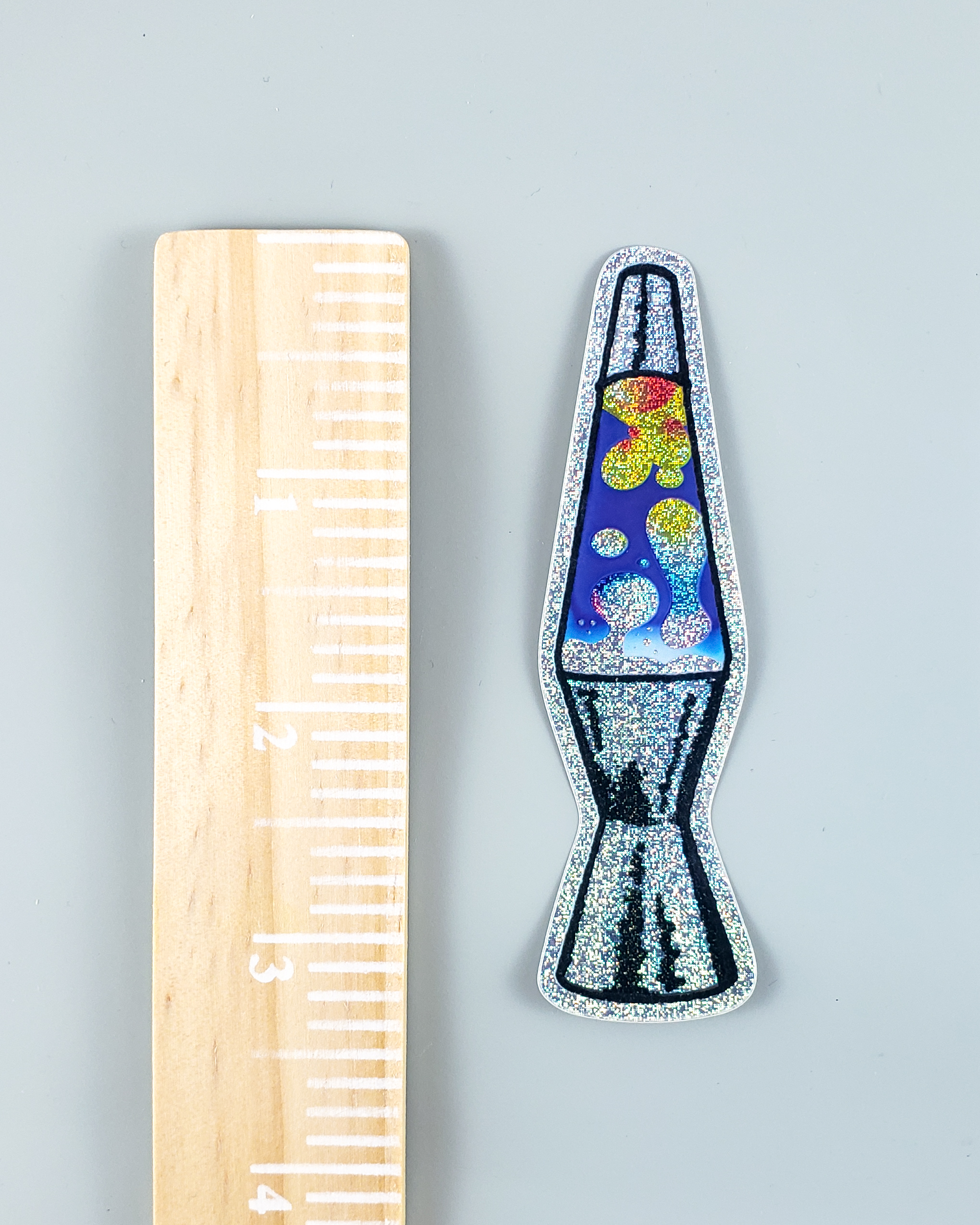 Rainbow Lava Lamp Sticker