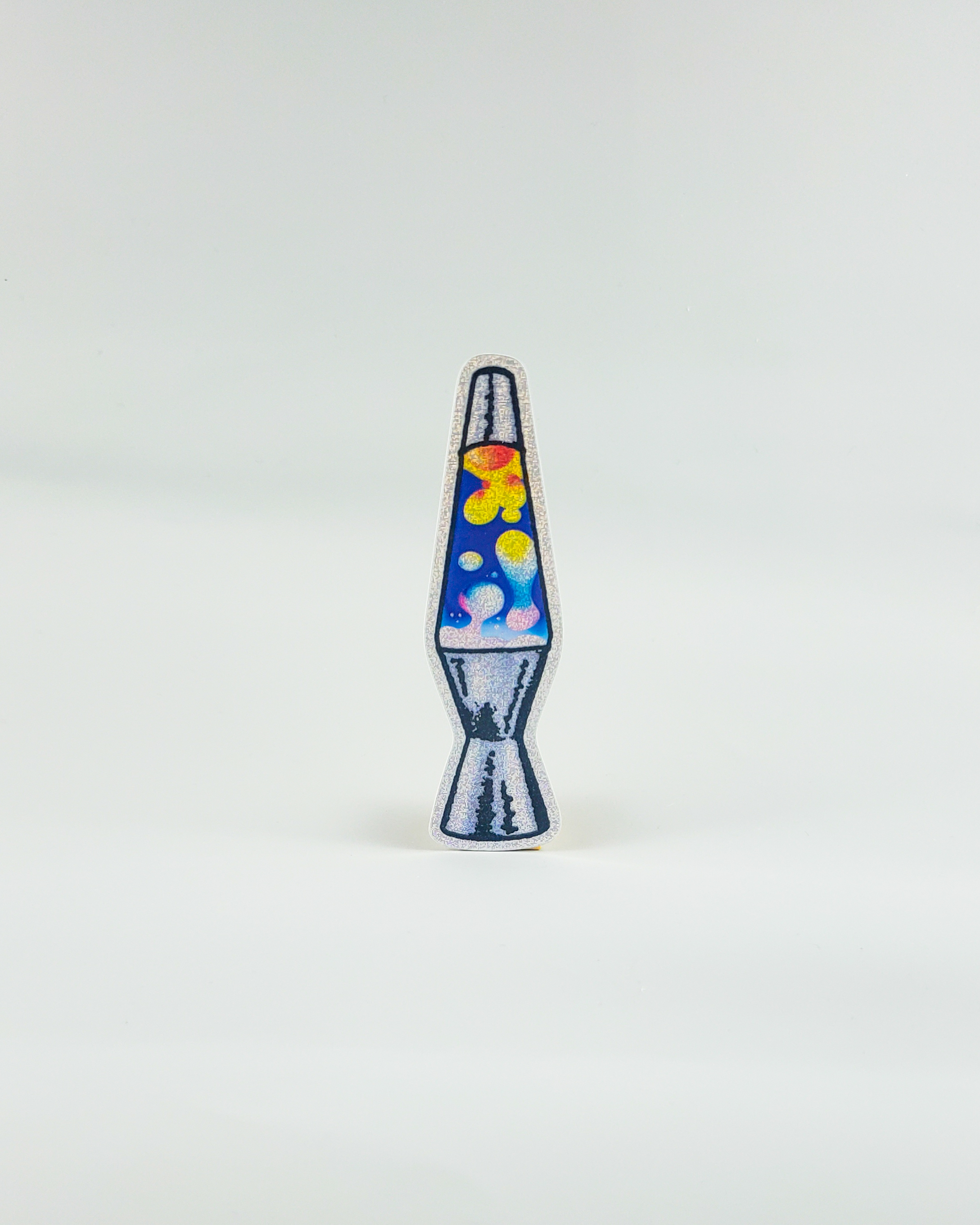 Rainbow Lava Lamp Sticker