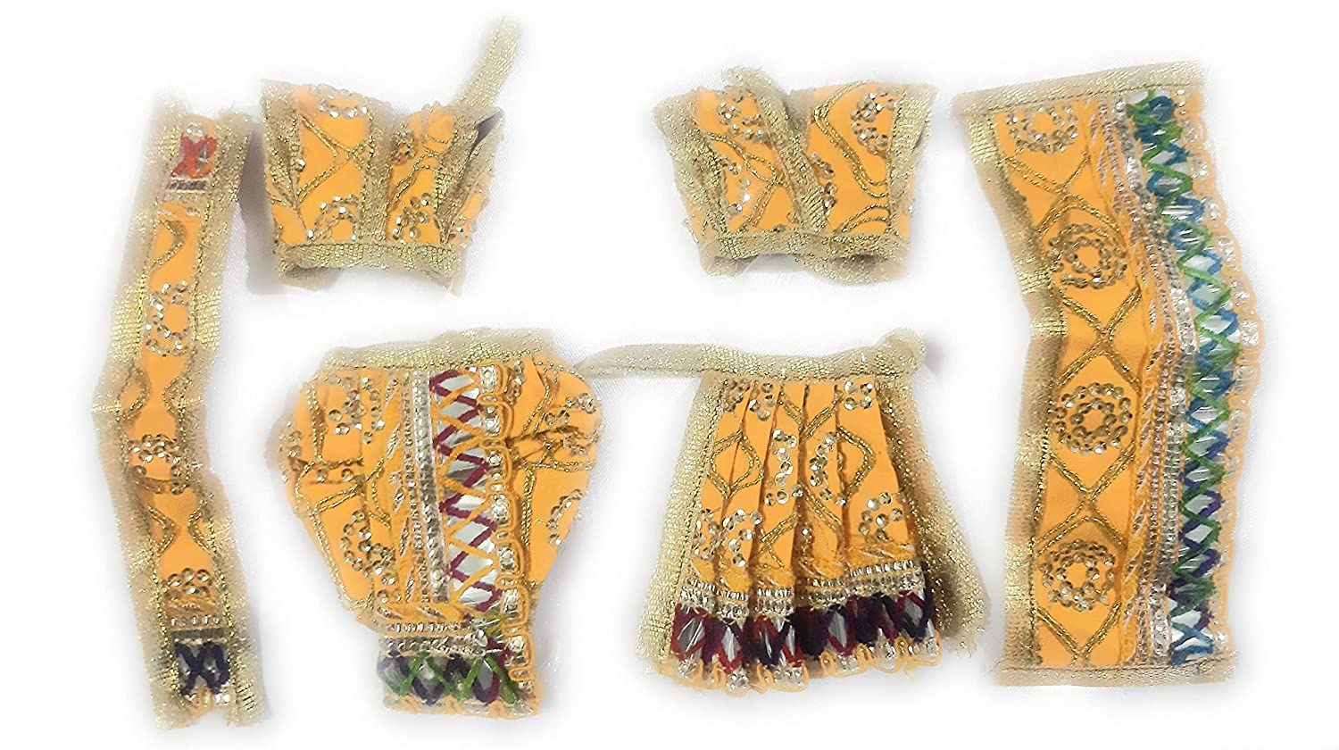 Krushnesh Creations Radha Krishna Dress