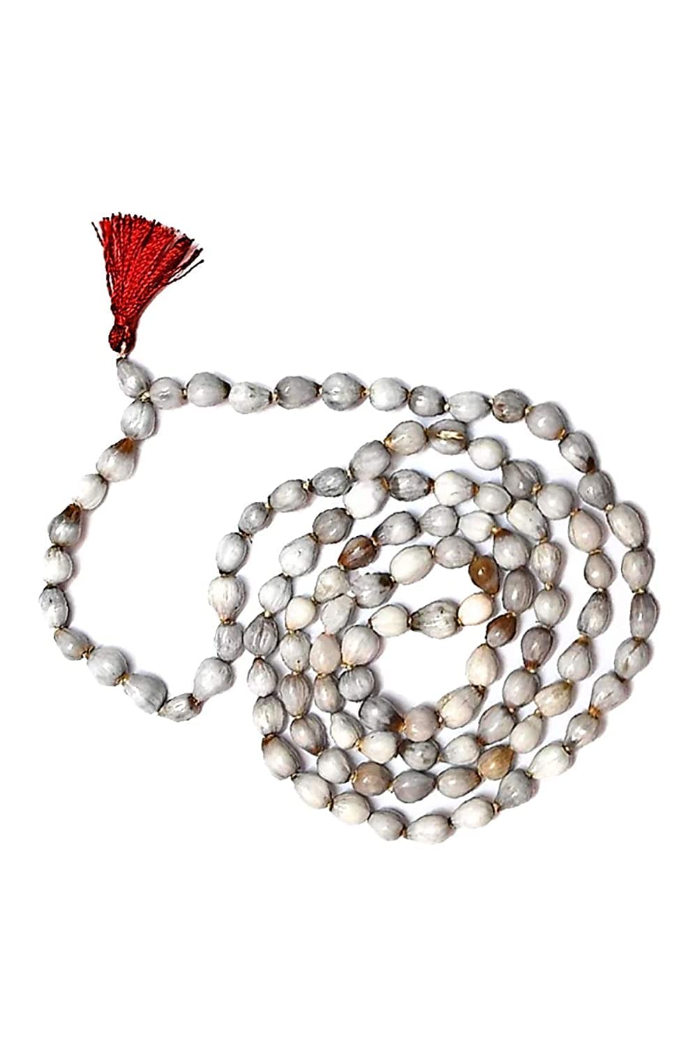 Krushnesh Creations Vaijanti Mala(108 Beads) for Krishna ji Pooja Or for Personal Wearing