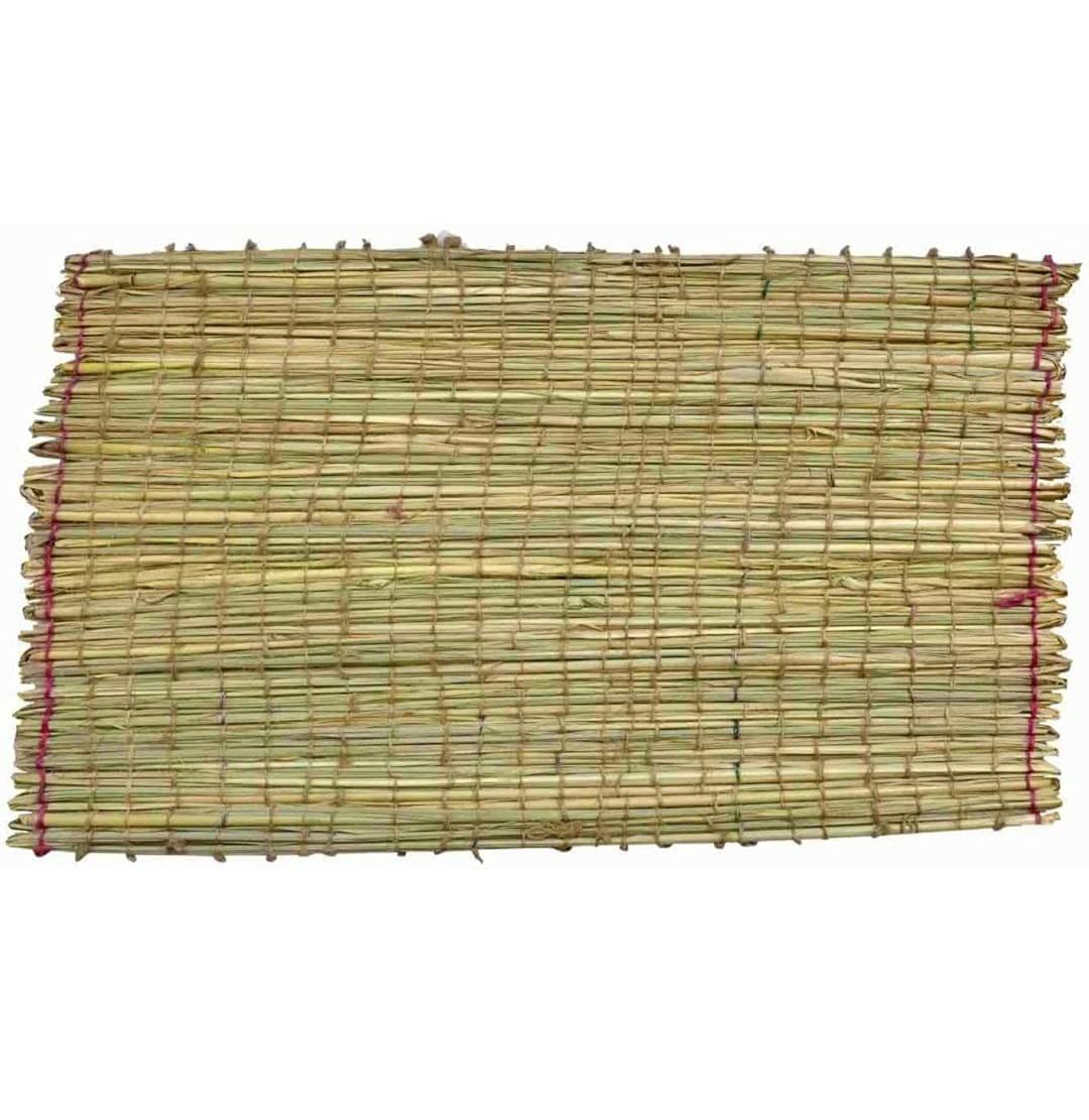 Krushnesh Creations Kusha Grass Mat Kusha Aasan Original