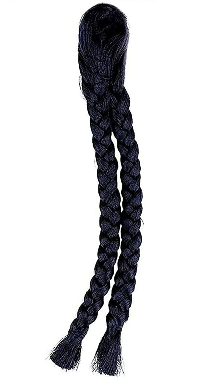 Krushnesh Creations Durga MATA Radha Rani Wig Hairs choti 2 no.