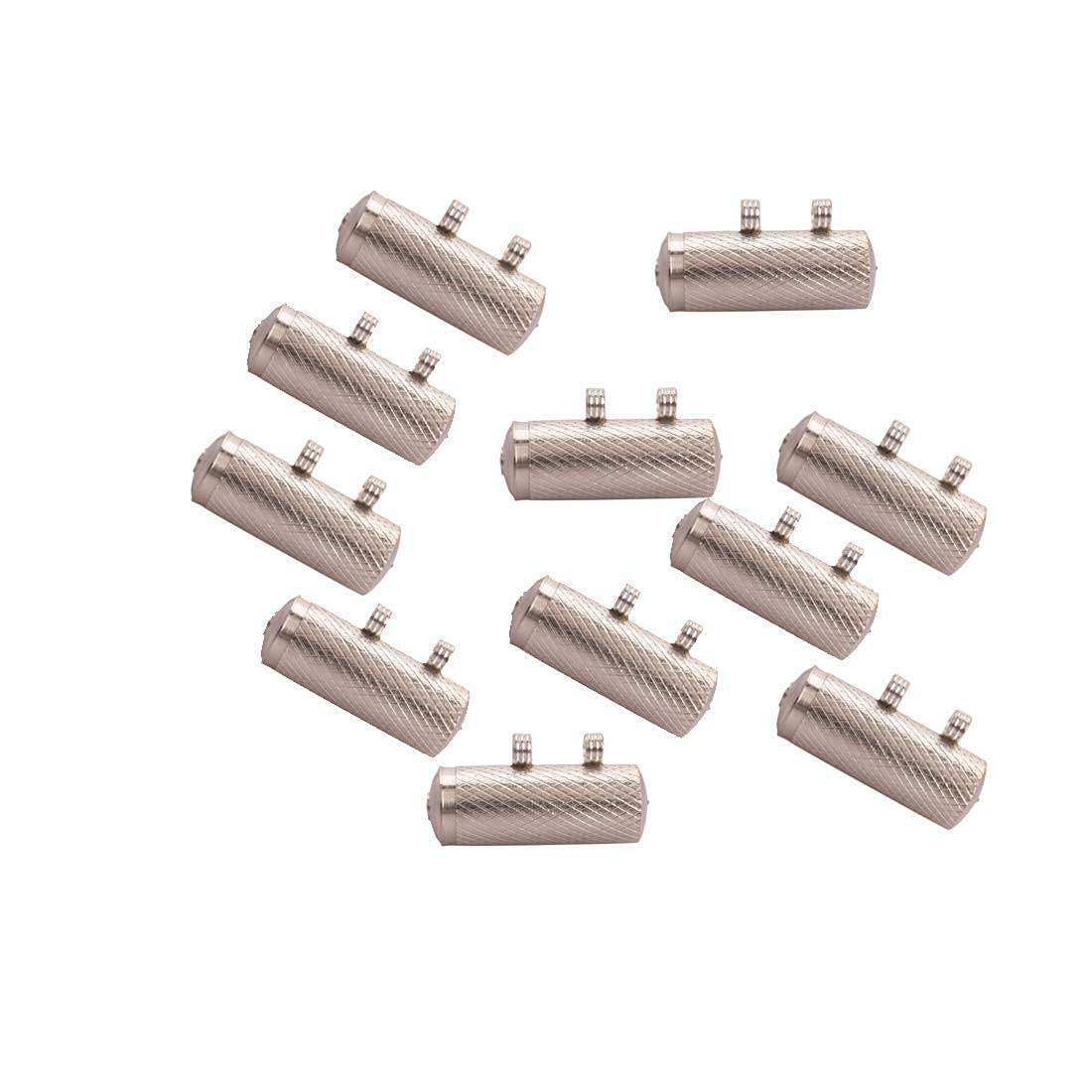 Krushnesh Creations Silver Tabeez Pack of 12