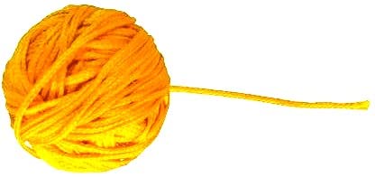 Krushnesh Creations Yellow Silk Thread Peela Dhaga 10 Meter