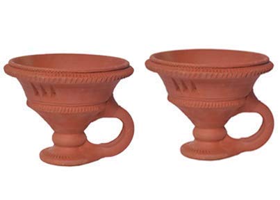 Krushnesh Creations Mitti ka Dhoop Patra(Pack of 2)