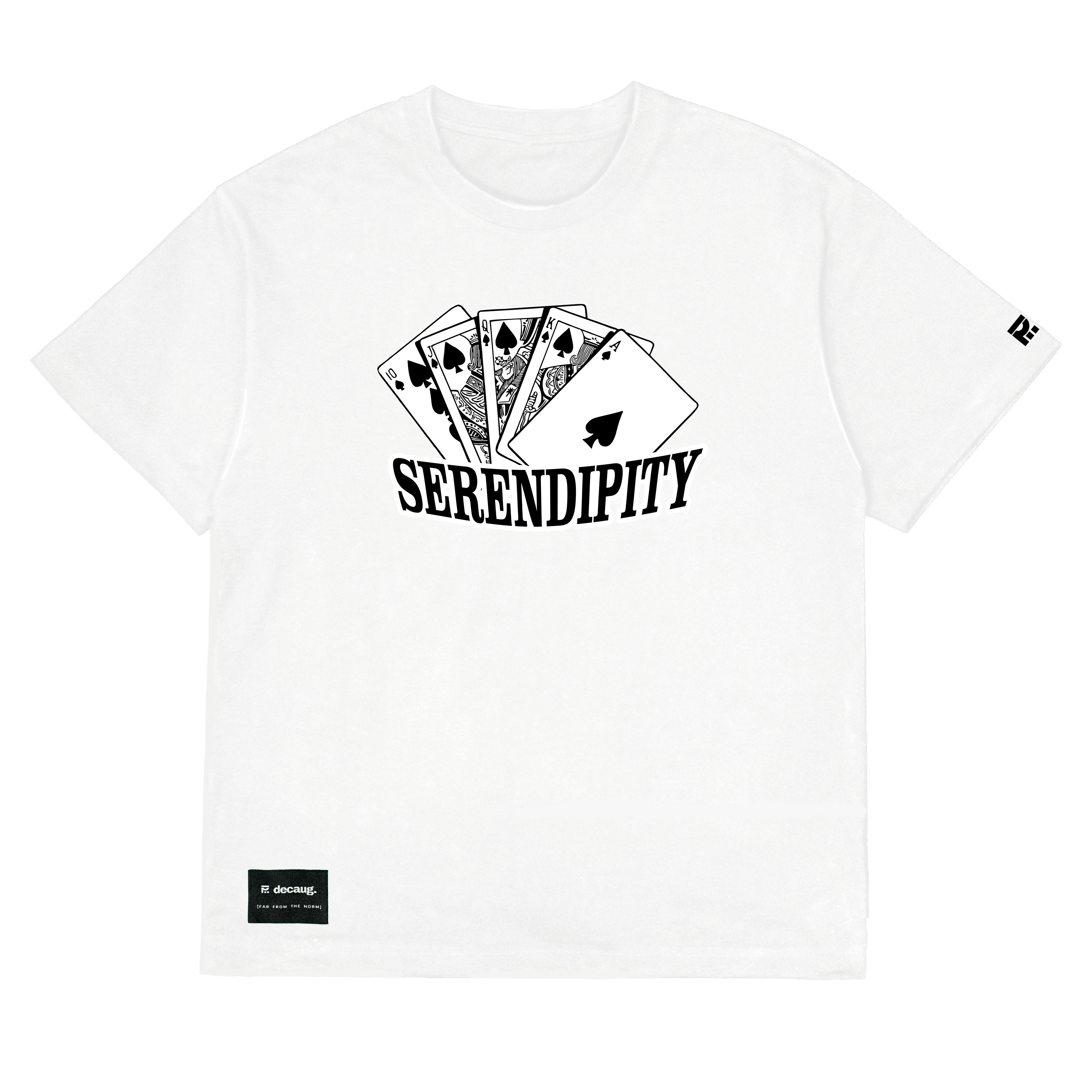 "Royal Hand" - White Tee