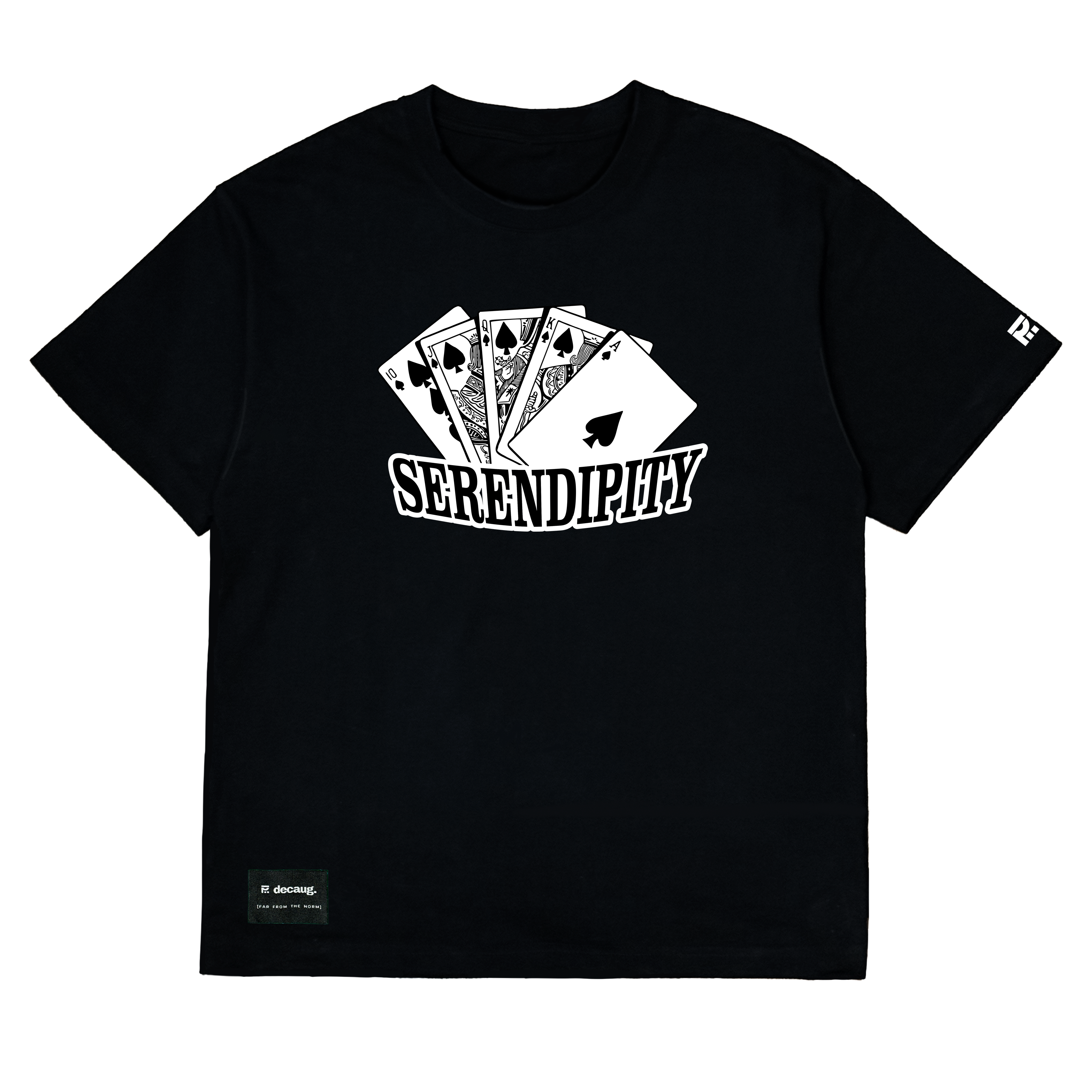 "Royal Hand" - Black Tee