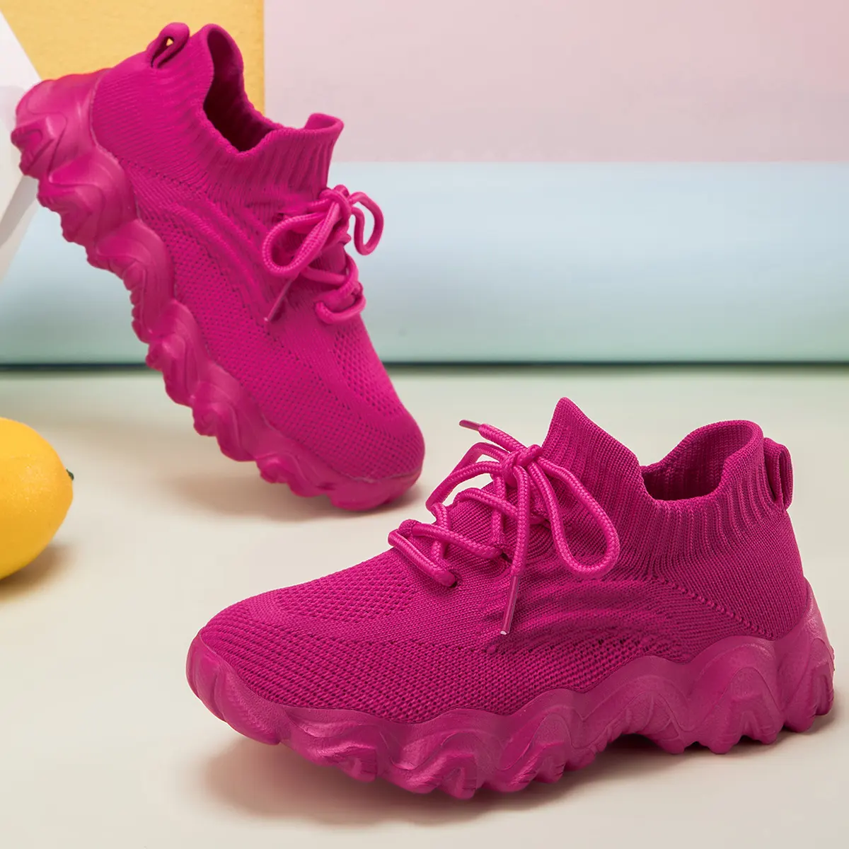 Pink Athletic Sneakers