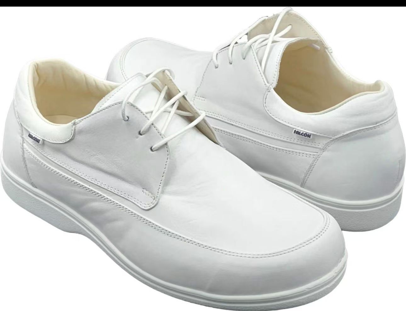 Men's Classic White Leather Sneakers