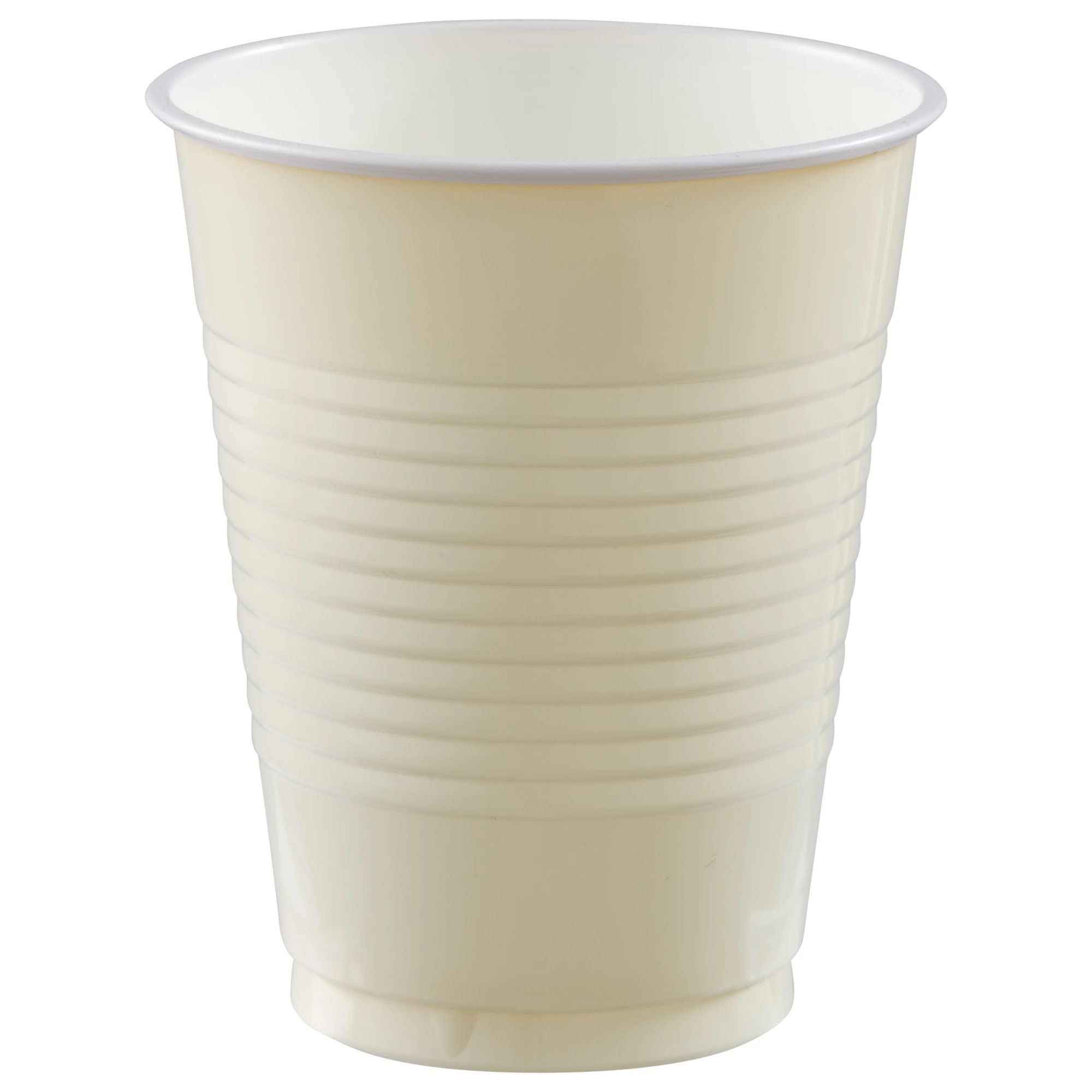 Plastic Cups - 18 oz. - Elegant Disposable Cups, Pack of 50