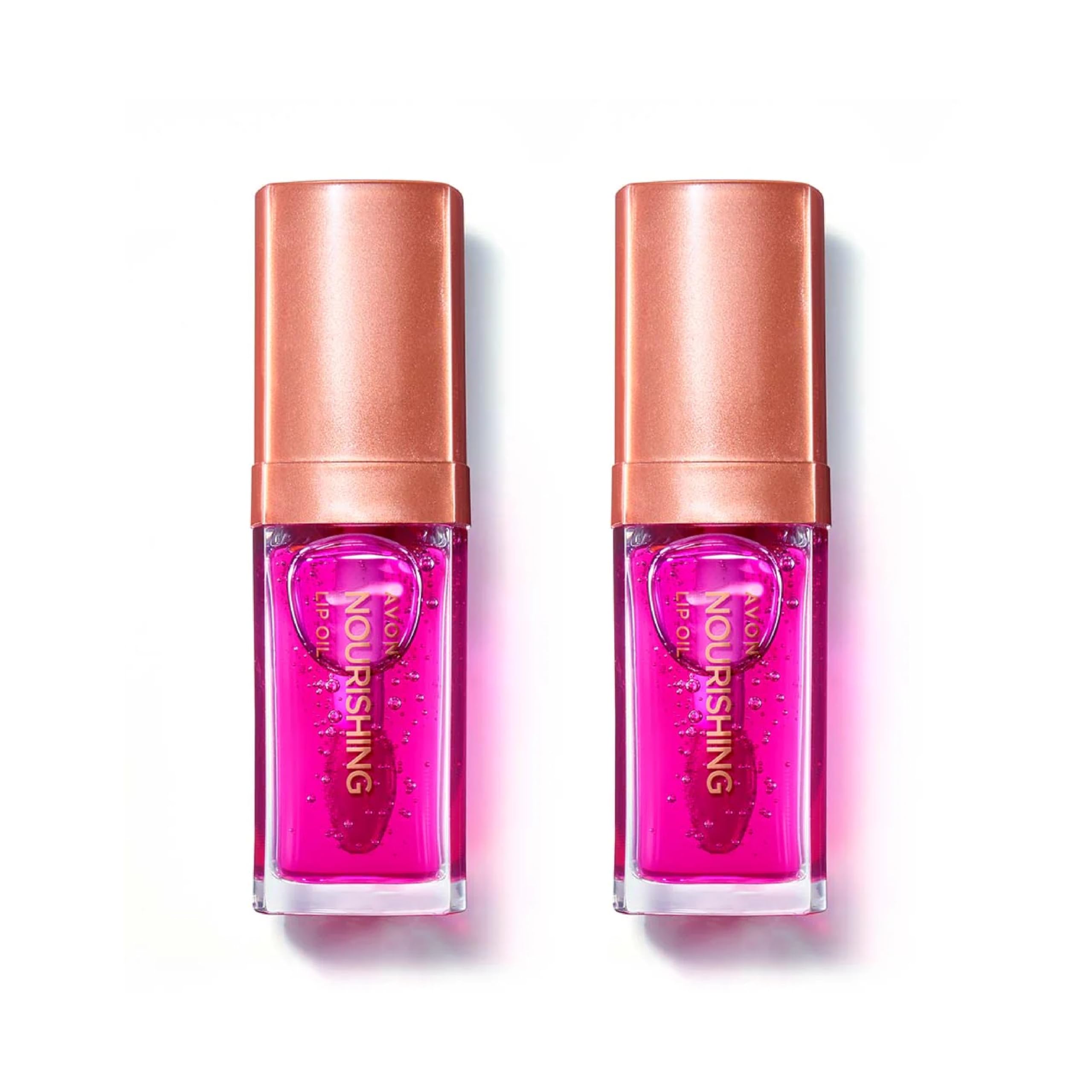 Avon Nourishing Lip Oil Duo With Jojoba, Avocado & Coconut Oils. Plus, Vitamin E, SPF12
