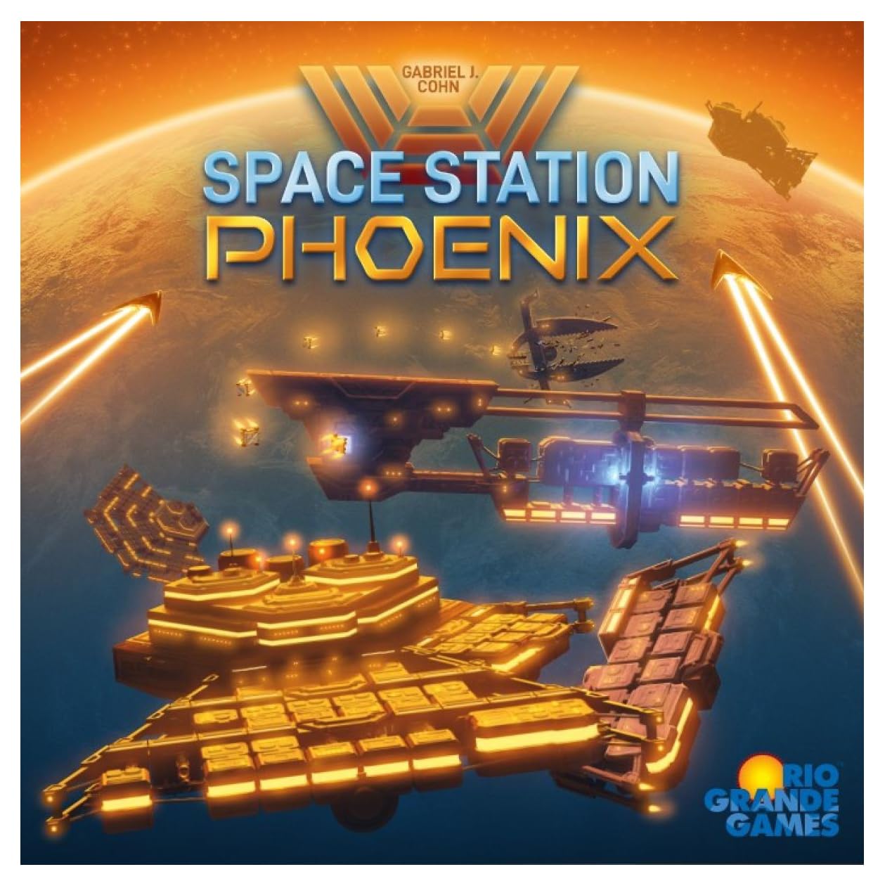 Rio Grande Games Space Station Phoenix - RIO Grande GamesAges 14+, 2-4 Players, 90-120 Min