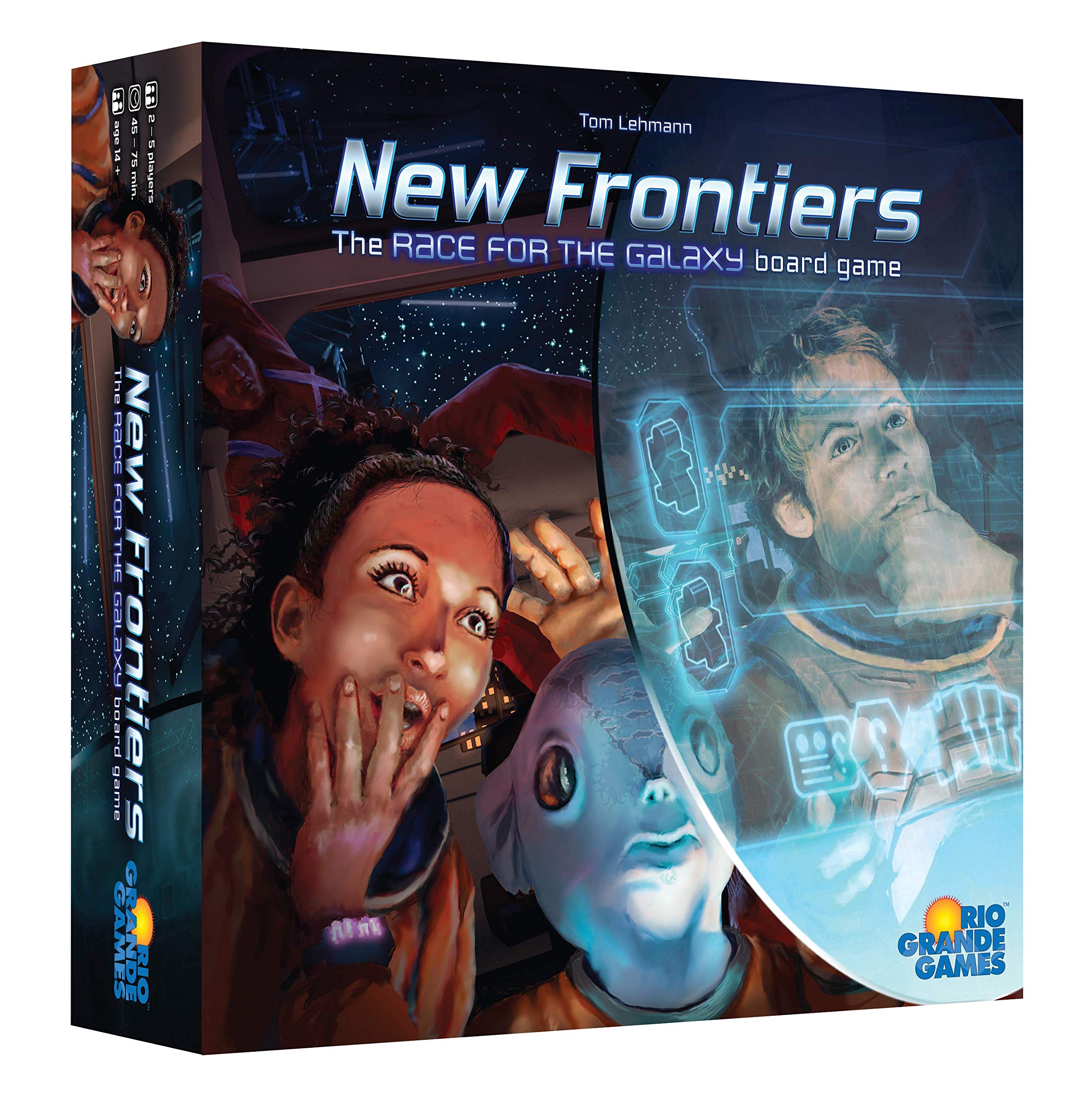 Rio Grande Games New Frontiers - The Race for The Galaxy Board Game