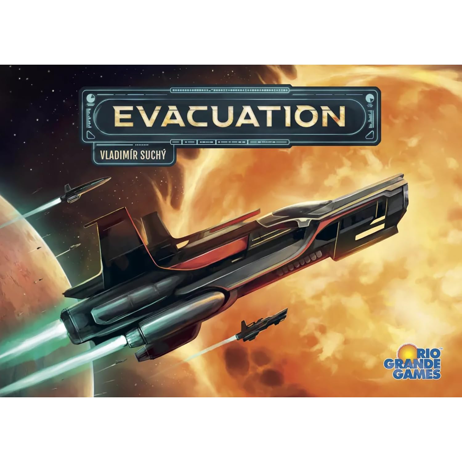 Rio Grande Games: Evacuation, Ages 14+, 1-4 Players, 90-120 Min