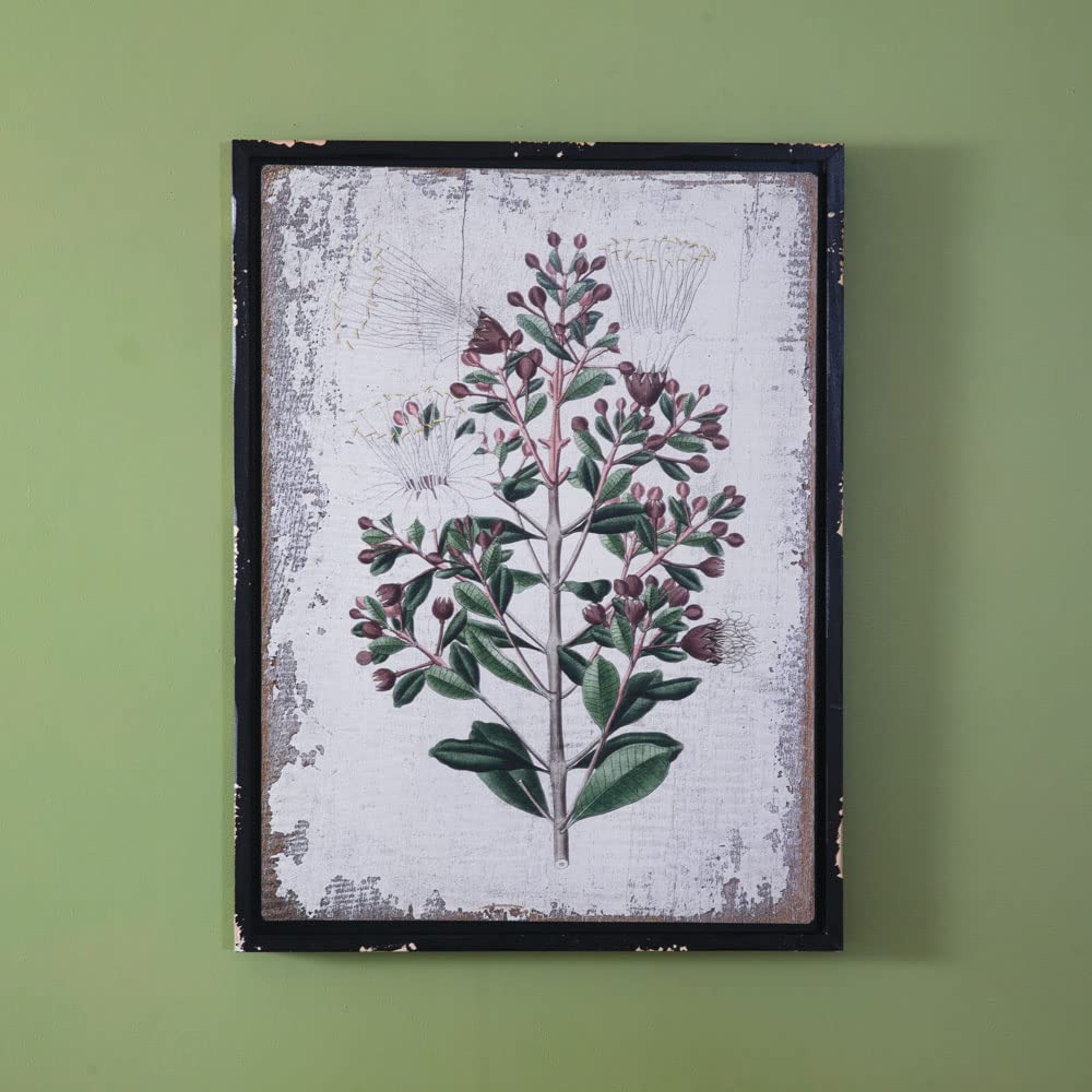  Botanical Olive Branch Wall Decor, 31-inch Height