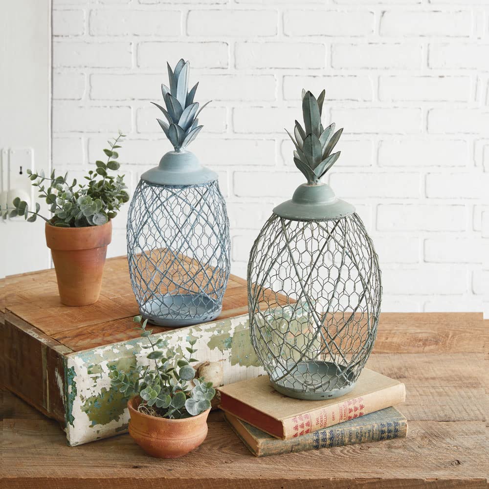 Decorative Pineapples, Set of 2