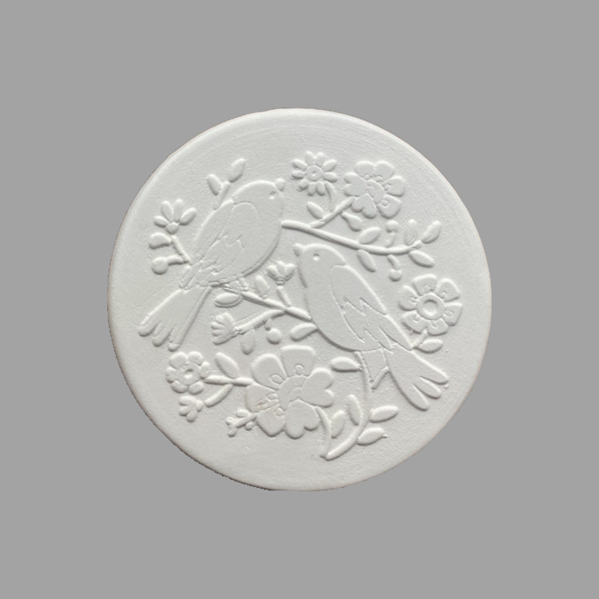 Çiçekli Kuş Figür