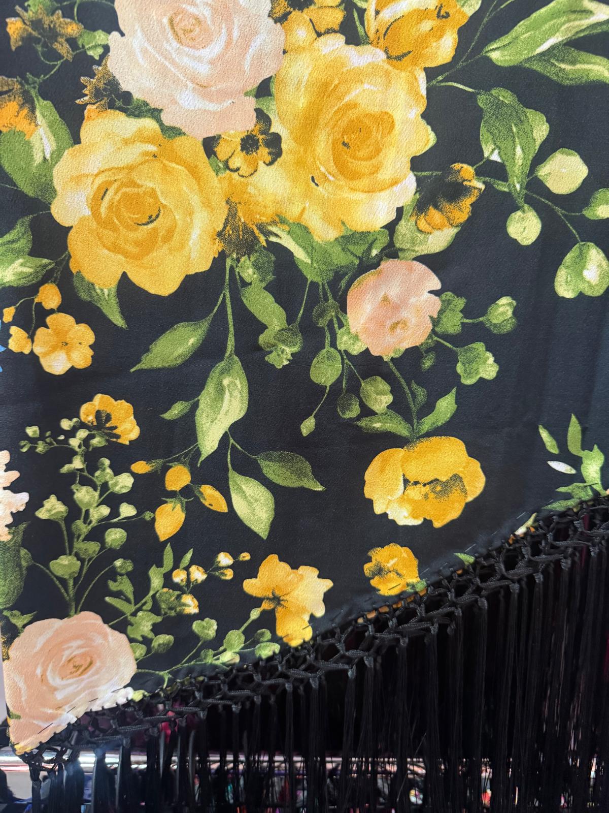 Mantón ESTAMPADO o PLUMETI cantillana