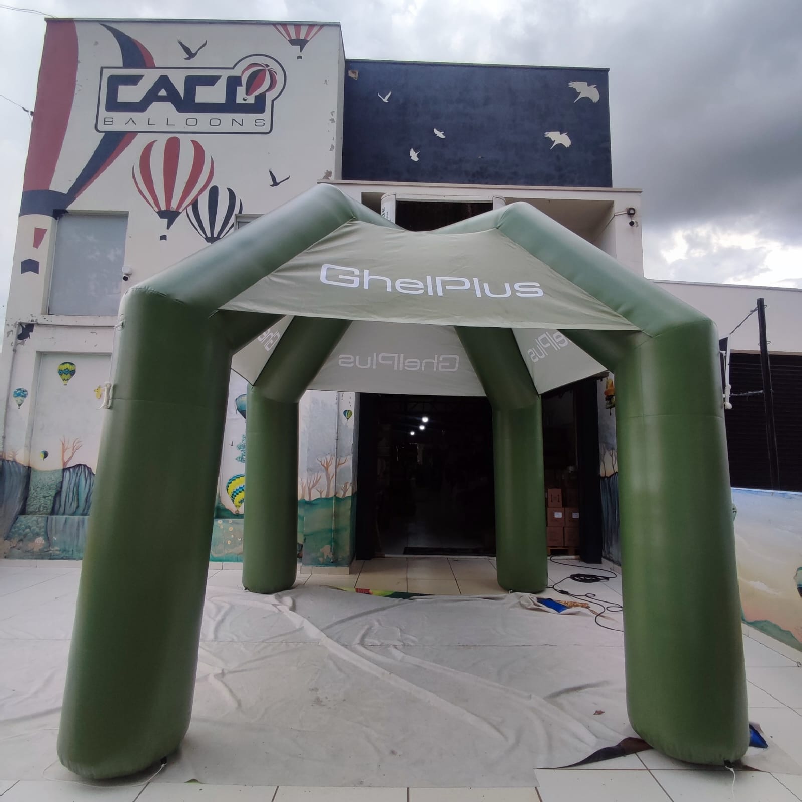 TENDA 3X3 INFLÁVEL (IMPRESSÃO TOTAL)