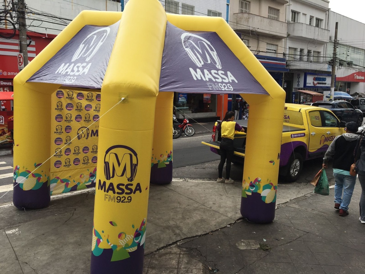 TENDA 3X3 INFLÁVEL (IMPRESSÃO TOTAL)