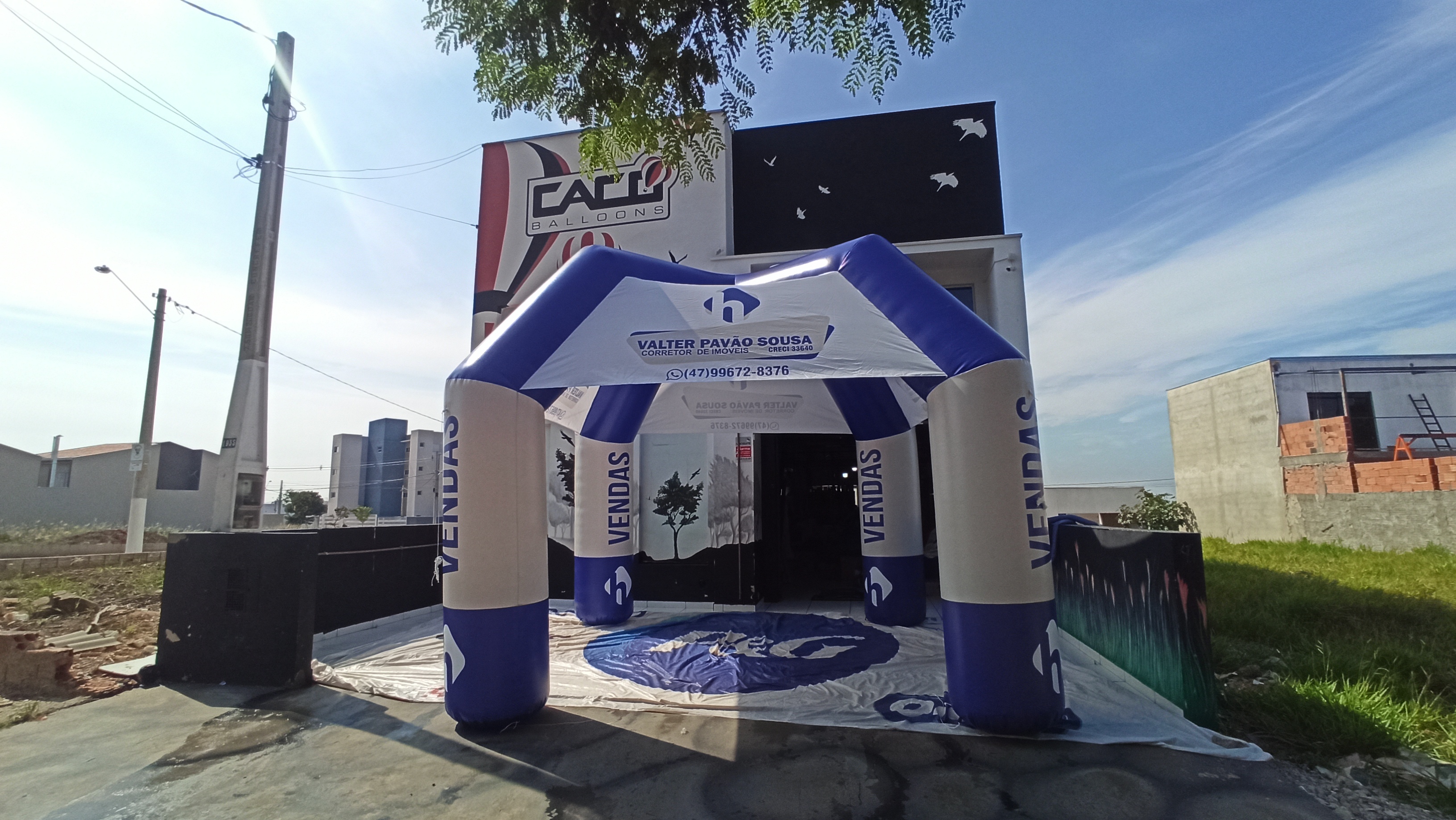 TENDA COMUM 5X5 (IMPRESSÃO TOTAL)