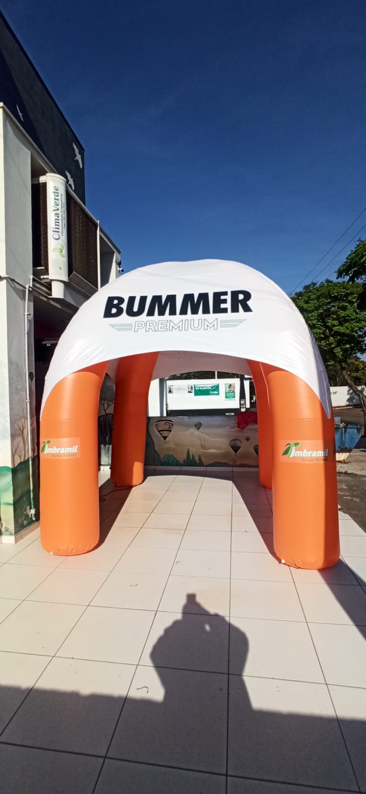 TENDA REDONDA 2.3x2.3 INFLÁVEL (IMPRESSÃO TOTAL)