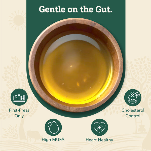 Wood Pressed Groundnut Oil 1ltr