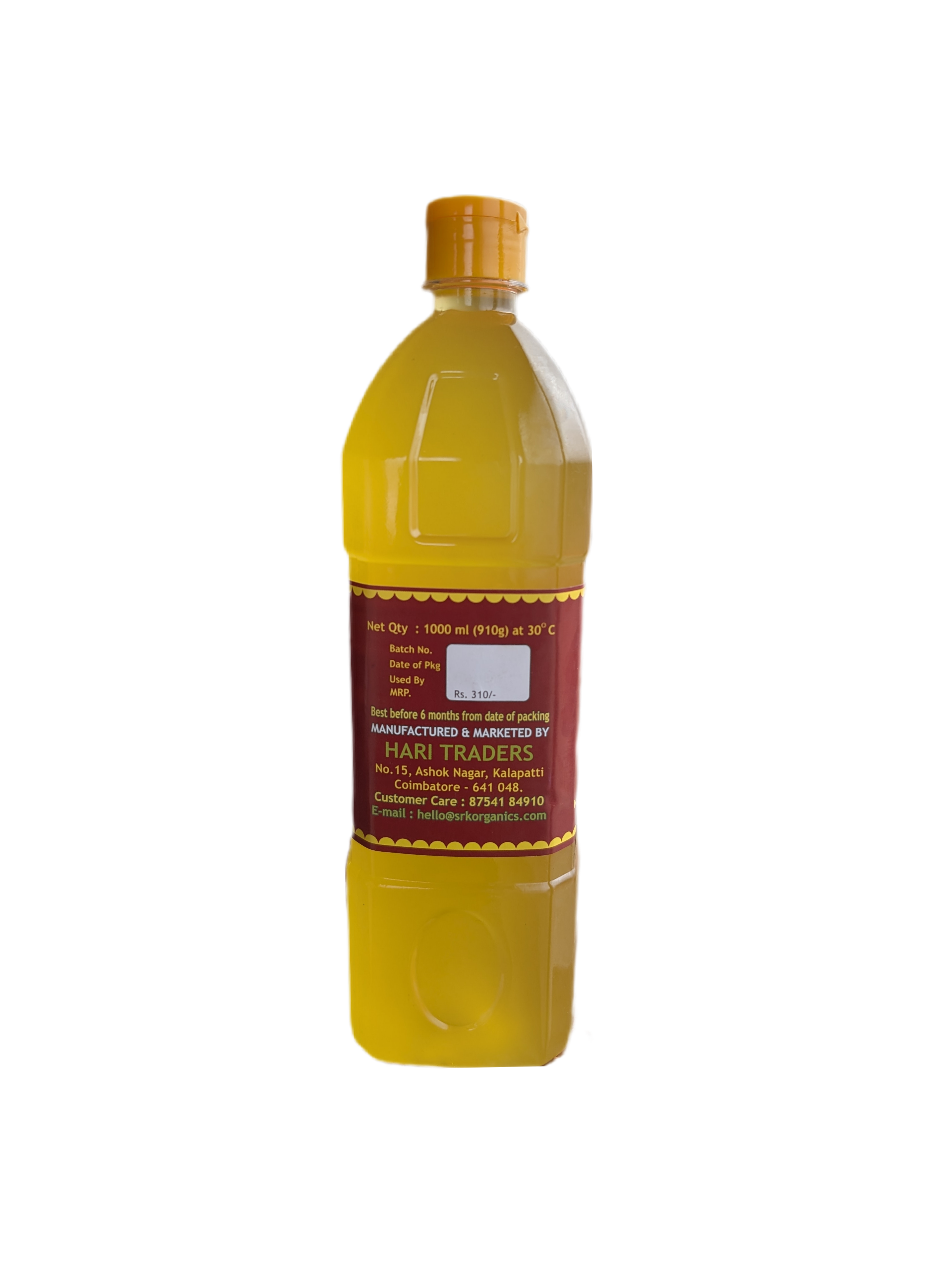Wood Pressed Groundnut Oil 1ltr