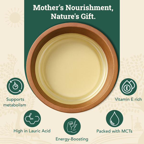 Wood Pressed Coconut Oil 500ML