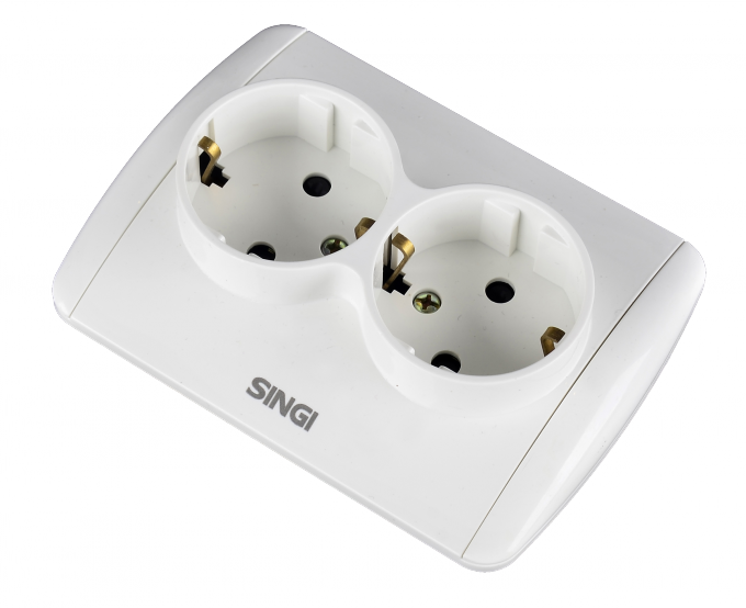 Double Electrical Wall Socket