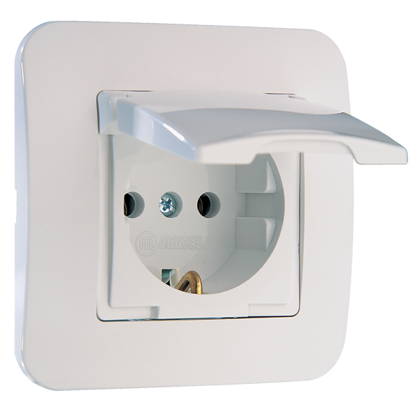 Wall-Mounted Electric Socket