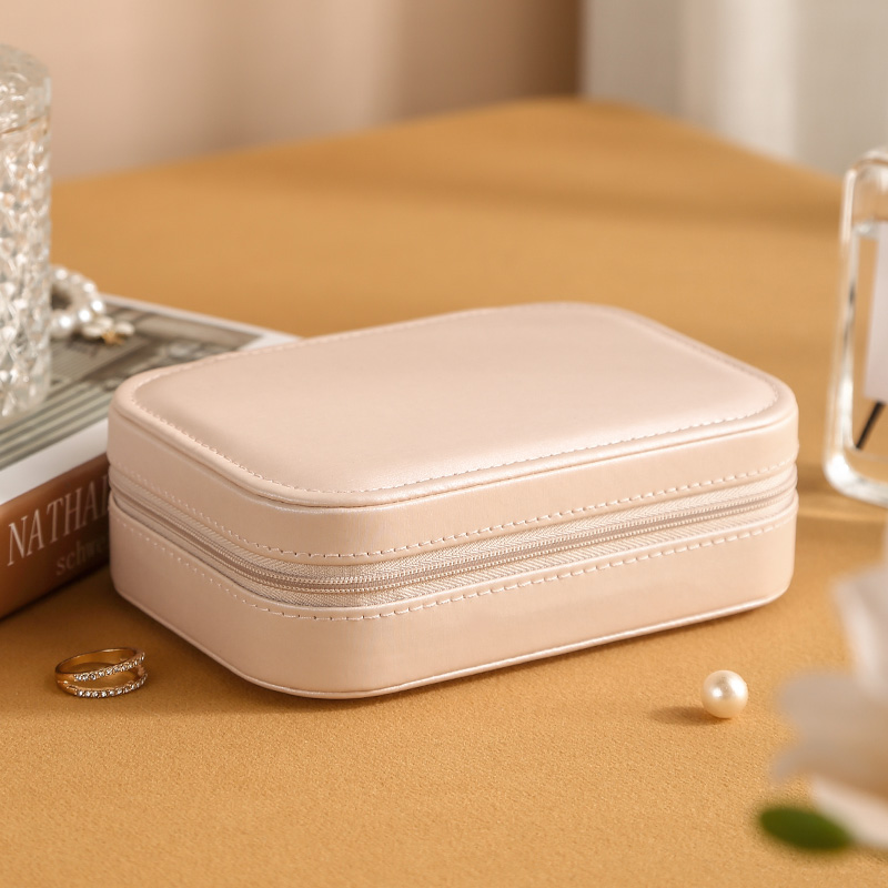 Schmuckkästchen PU-Leder - Rosa