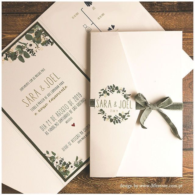 Convites de Casamento