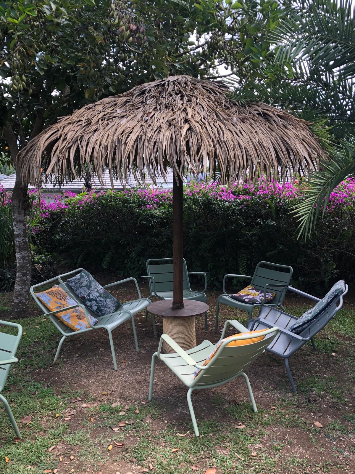 Parasol d'extérieur couverture PALMEX