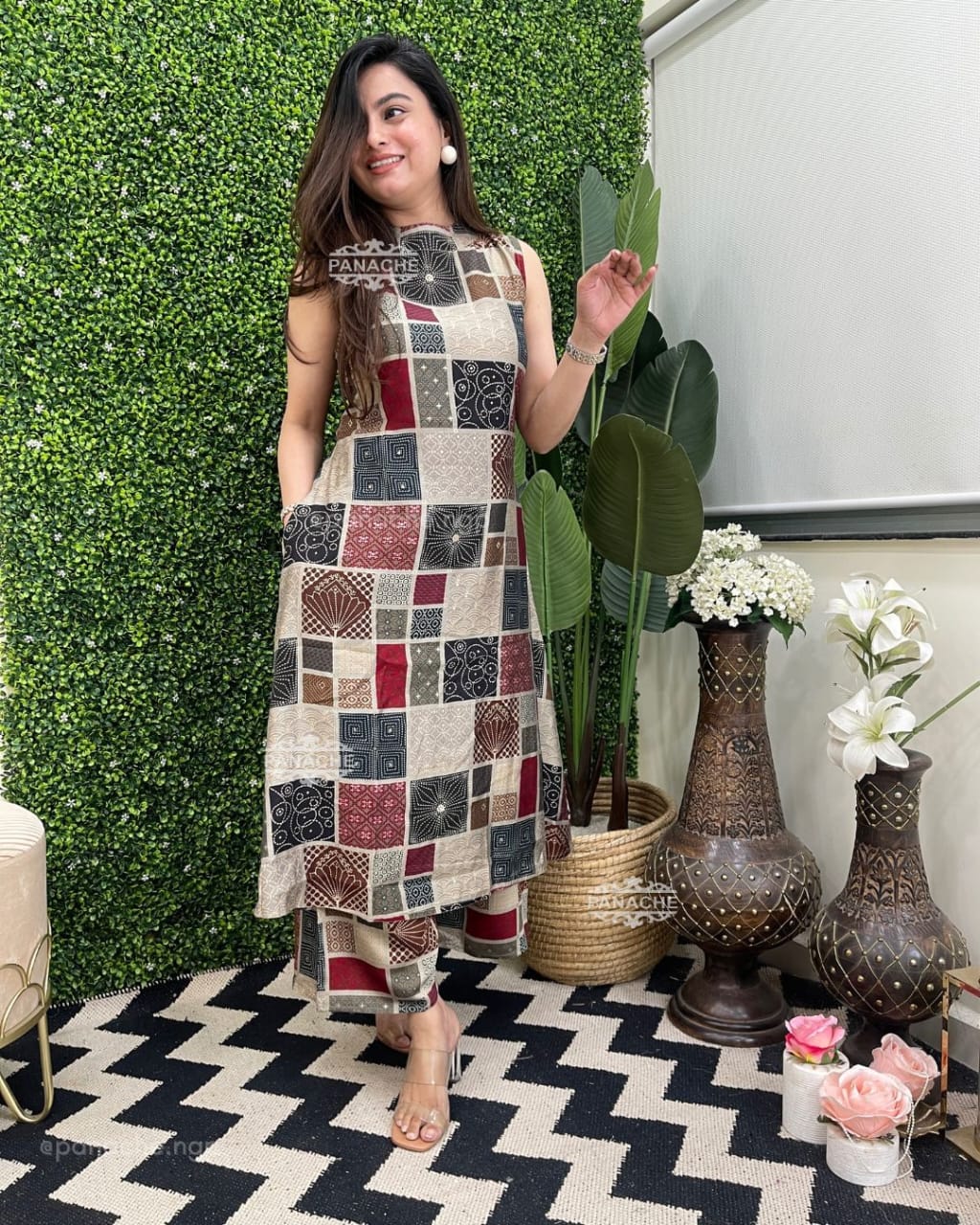 Muslin Digital Print Kurti