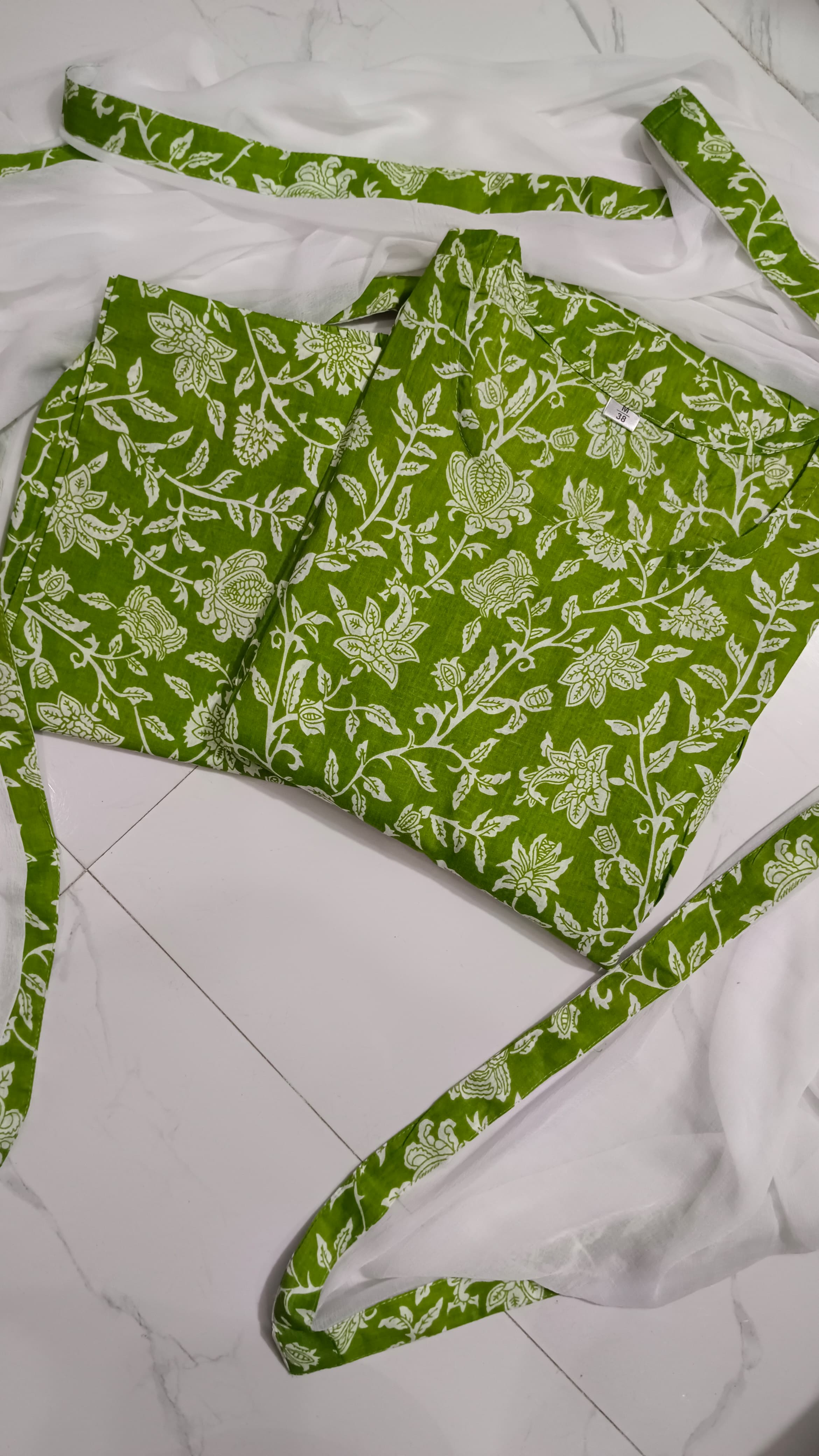 Floral Print Anarkali Style kurti