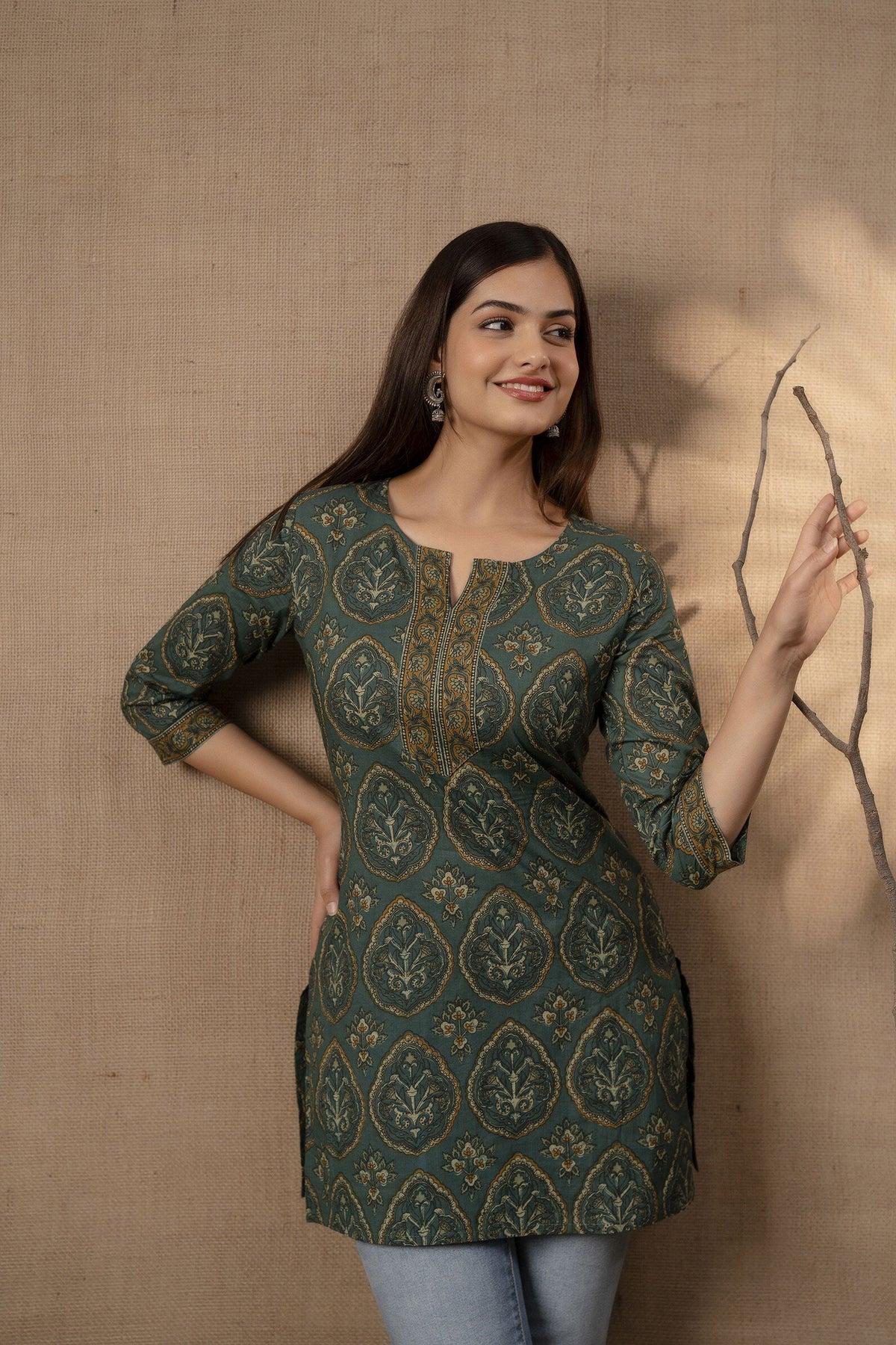 Green Kurti