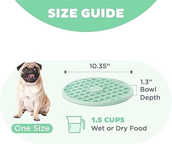 Comedouro lento para cães braquicefálicos 