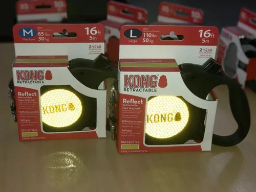 Guia Retrátil Reflect Kong 5 metros 