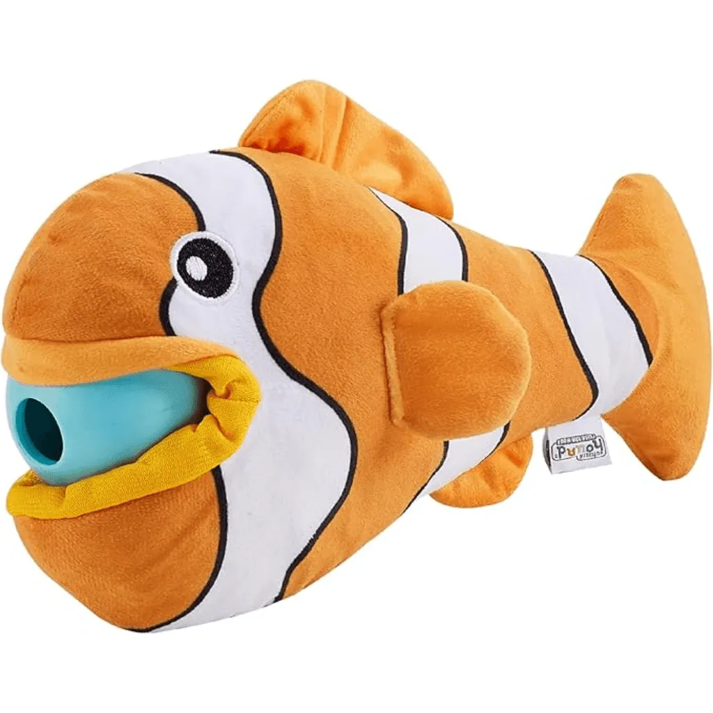 Pelúcia Outward Hound Big Mouthz Clown Fish