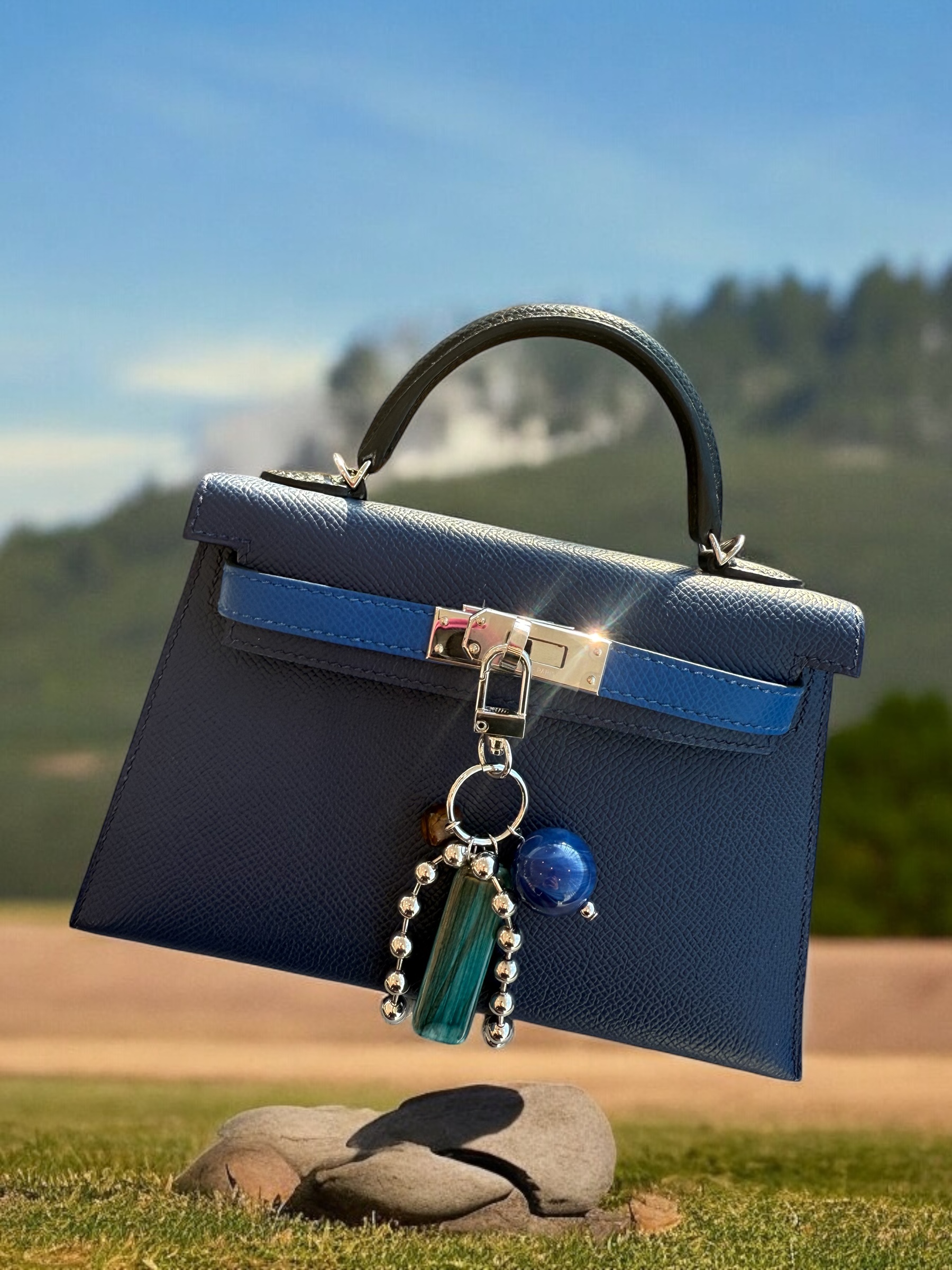 Mira Charm - Blue