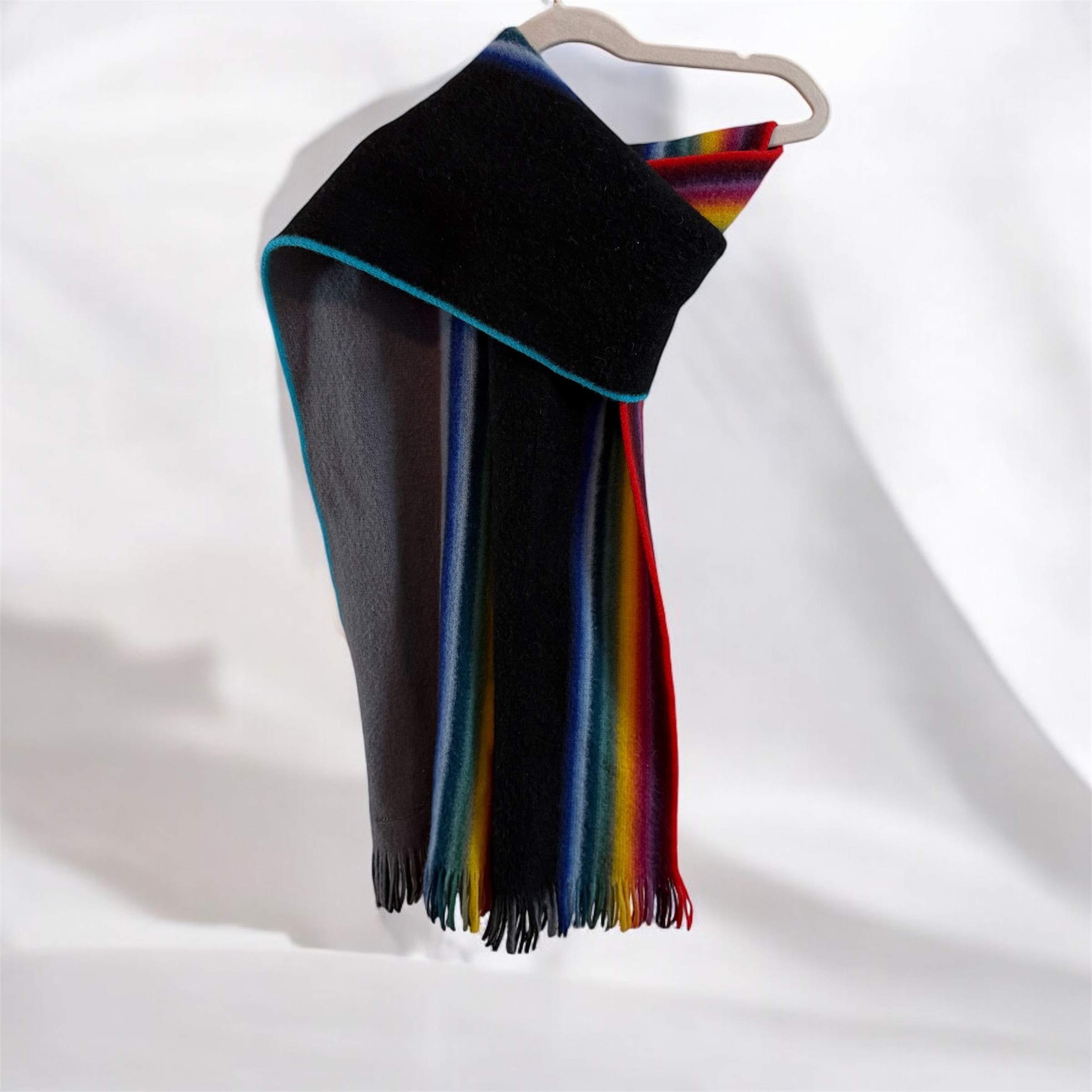 100% Wool - Rainbow Paul Smith Scarf