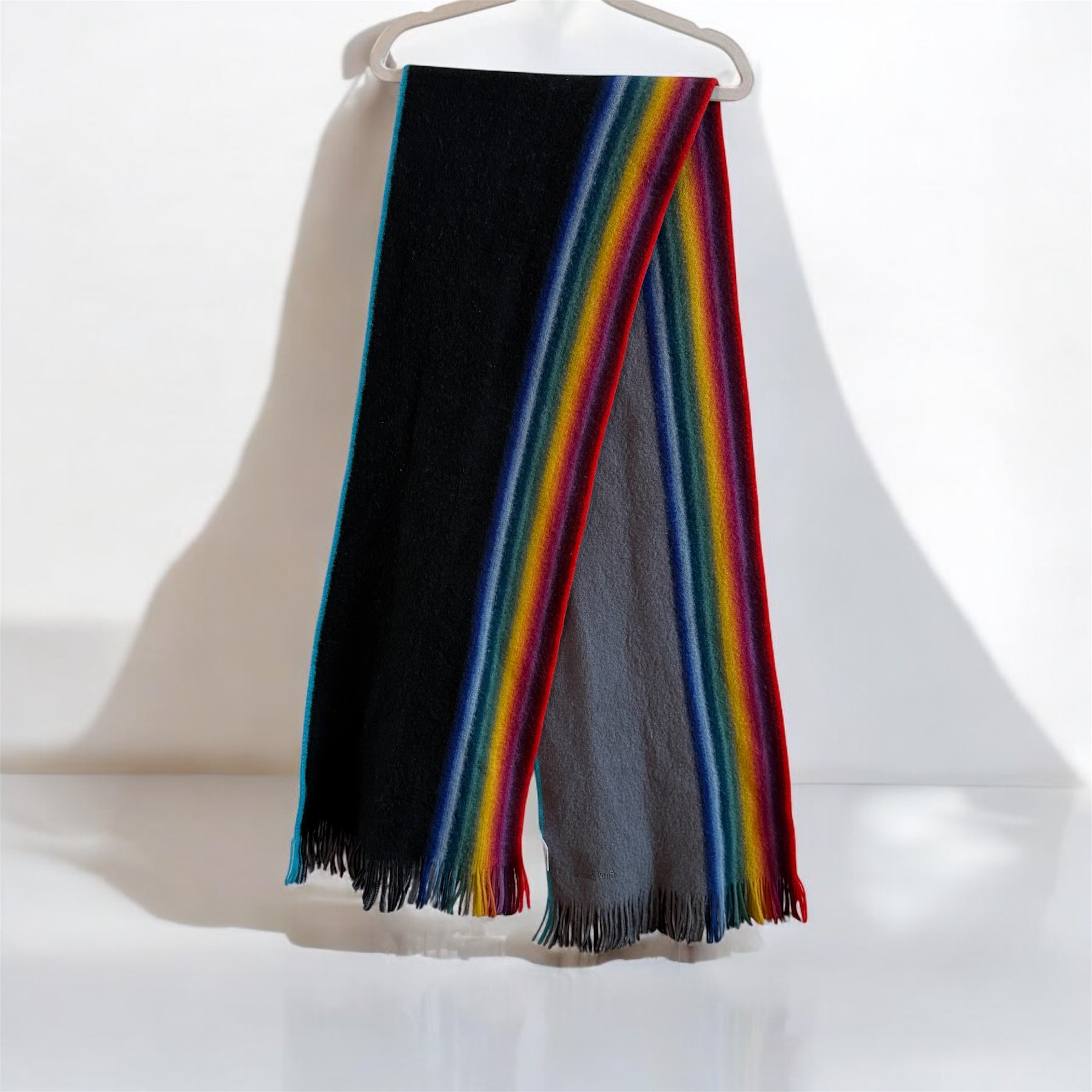 100% Wool - Rainbow Paul Smith Scarf