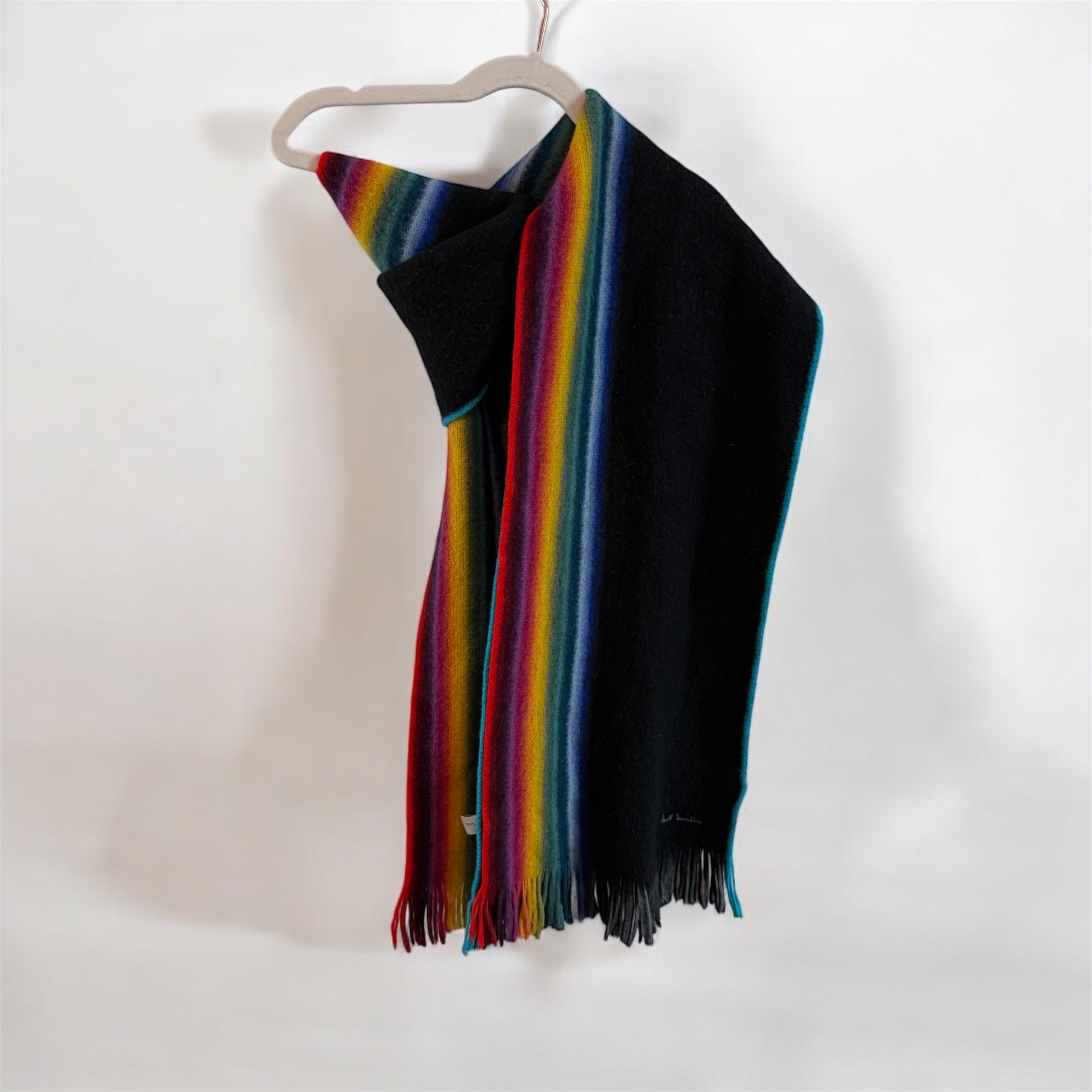 100% Wool - Rainbow Paul Smith Scarf